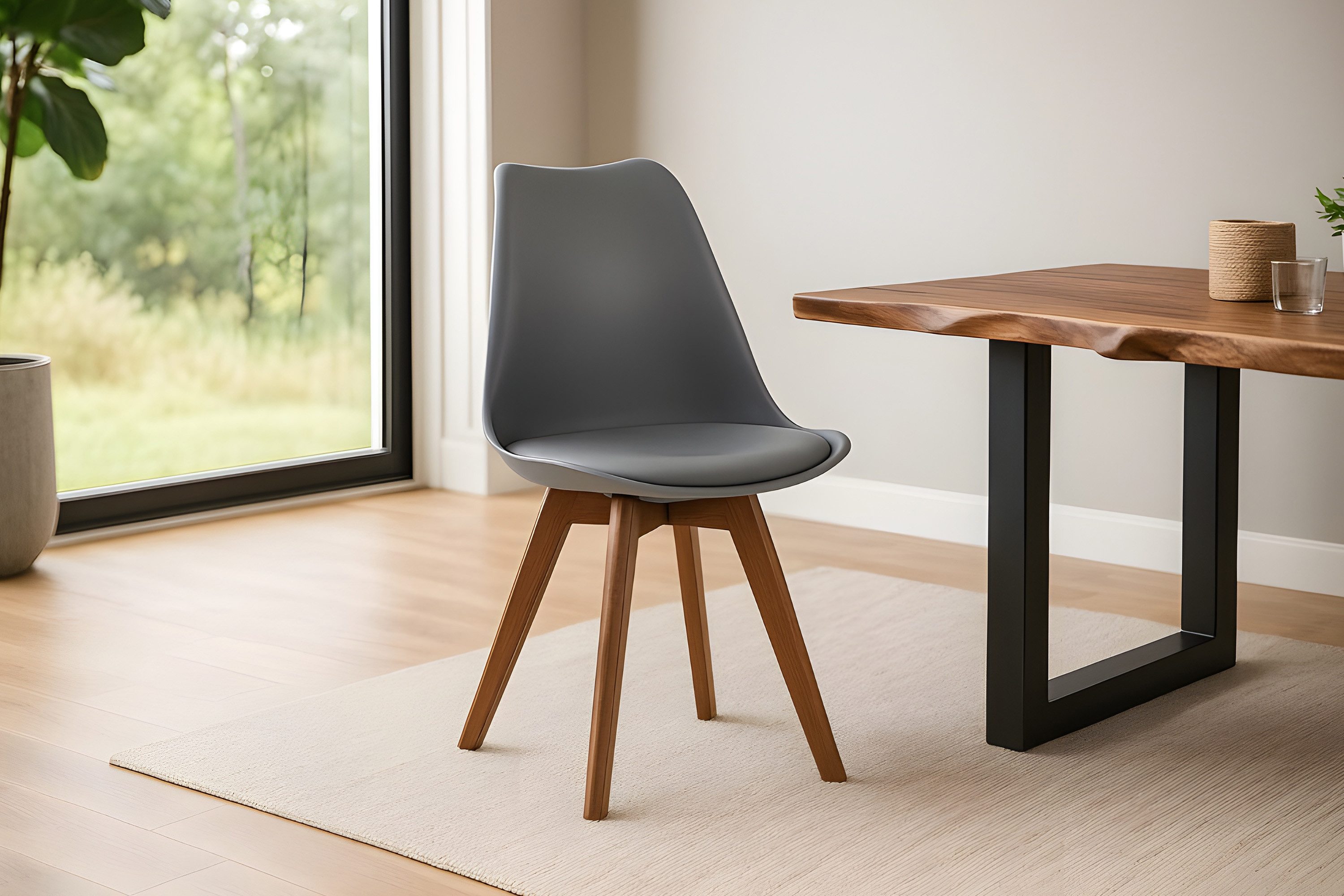SAM® Schalenstuhl Lovely, Sitzpolster aus Kunstleder, günstig online kaufen