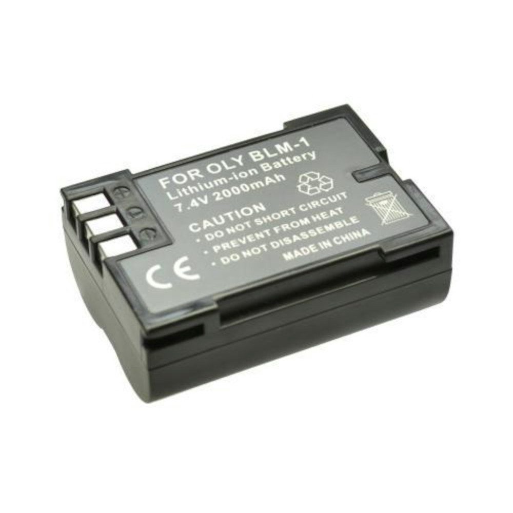 Trade-Shop Akku passend für Olympus E1 E3 E300 E330 E500 E510 E515 E520 Kamera-Akku Li-Ion 2000 mAh (7,4 V)