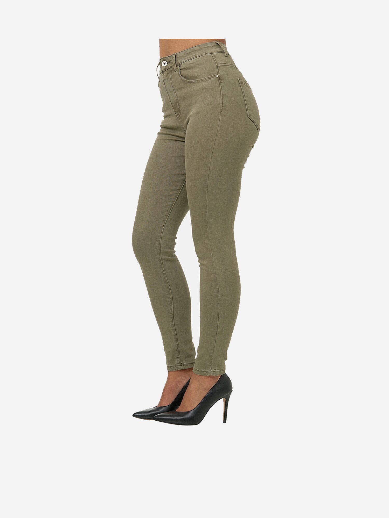 Elara Slim-fit-Jeans Highwaist Jeans – Bild 4 von 5