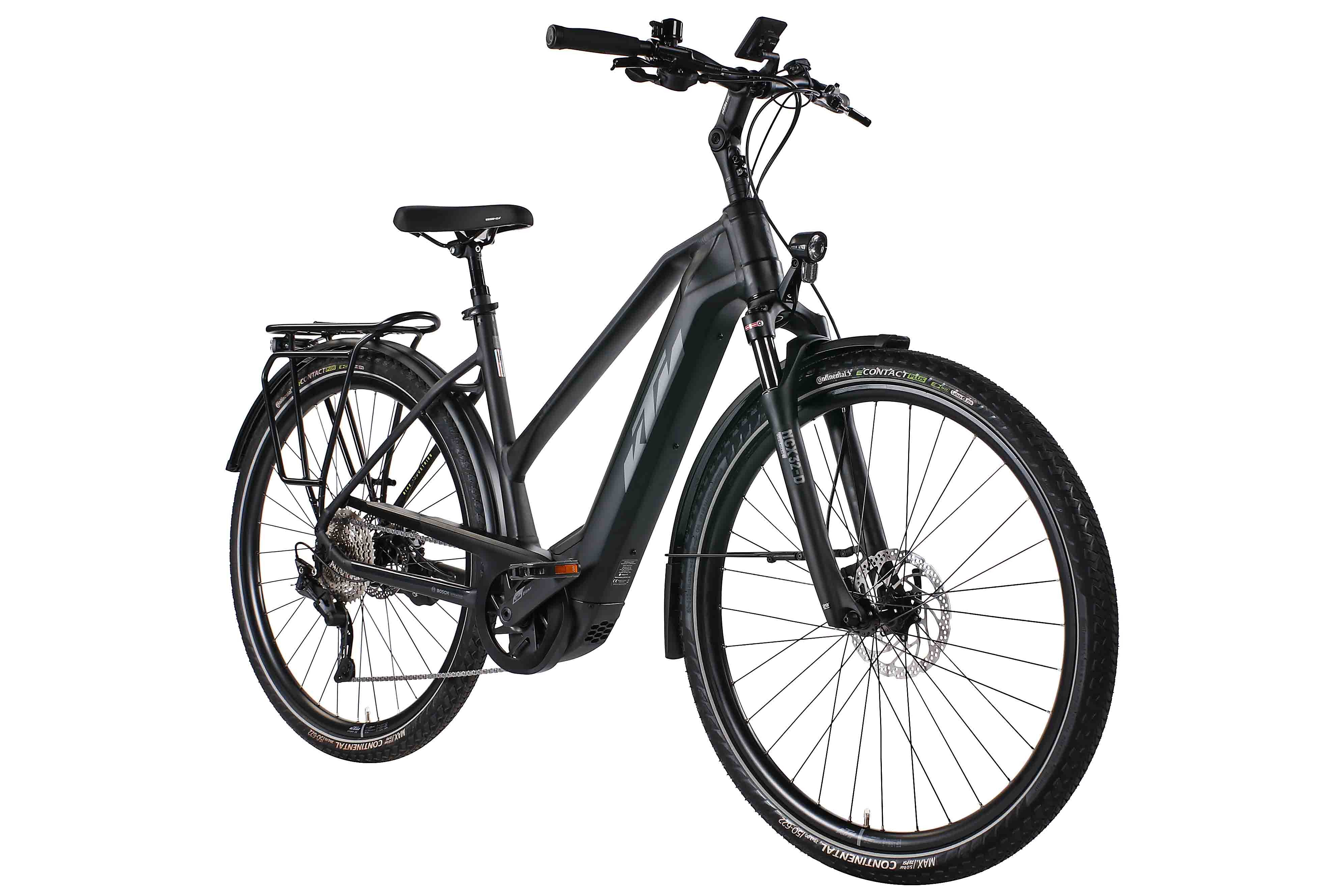 KTM E-Bike KTM Macina Tour CX 610 625 Wh Damen Trapez schwarz 2025, 10 Gang Shimano Deore M4120-10 SGS shadow, Kettenschaltung, Bosch Performance Line CX smart System, 625 Wh