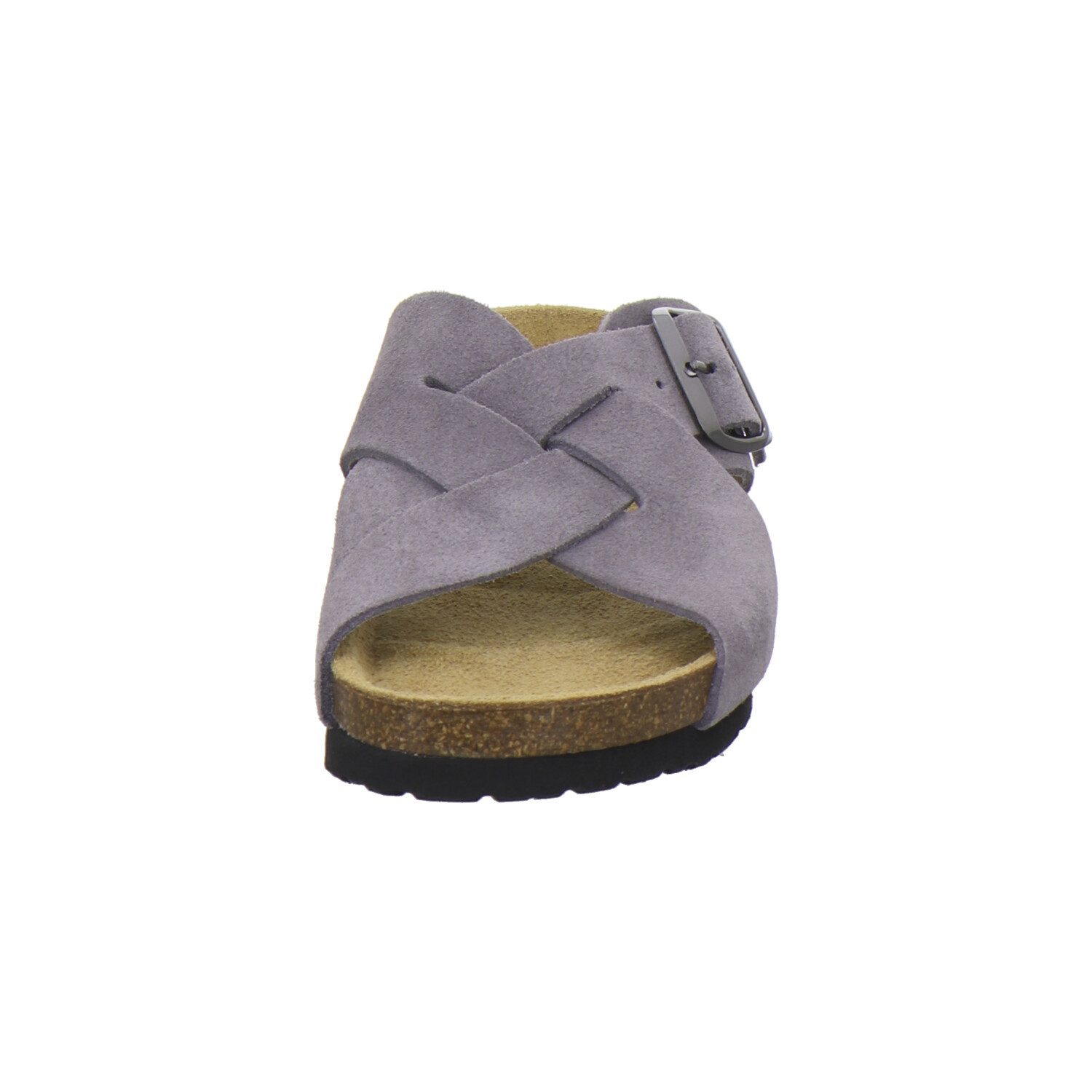 AFS-Schuhe 214183 Kralle Pantolette für Damen mit Fußbett, bequeme Sandalen aus Leder