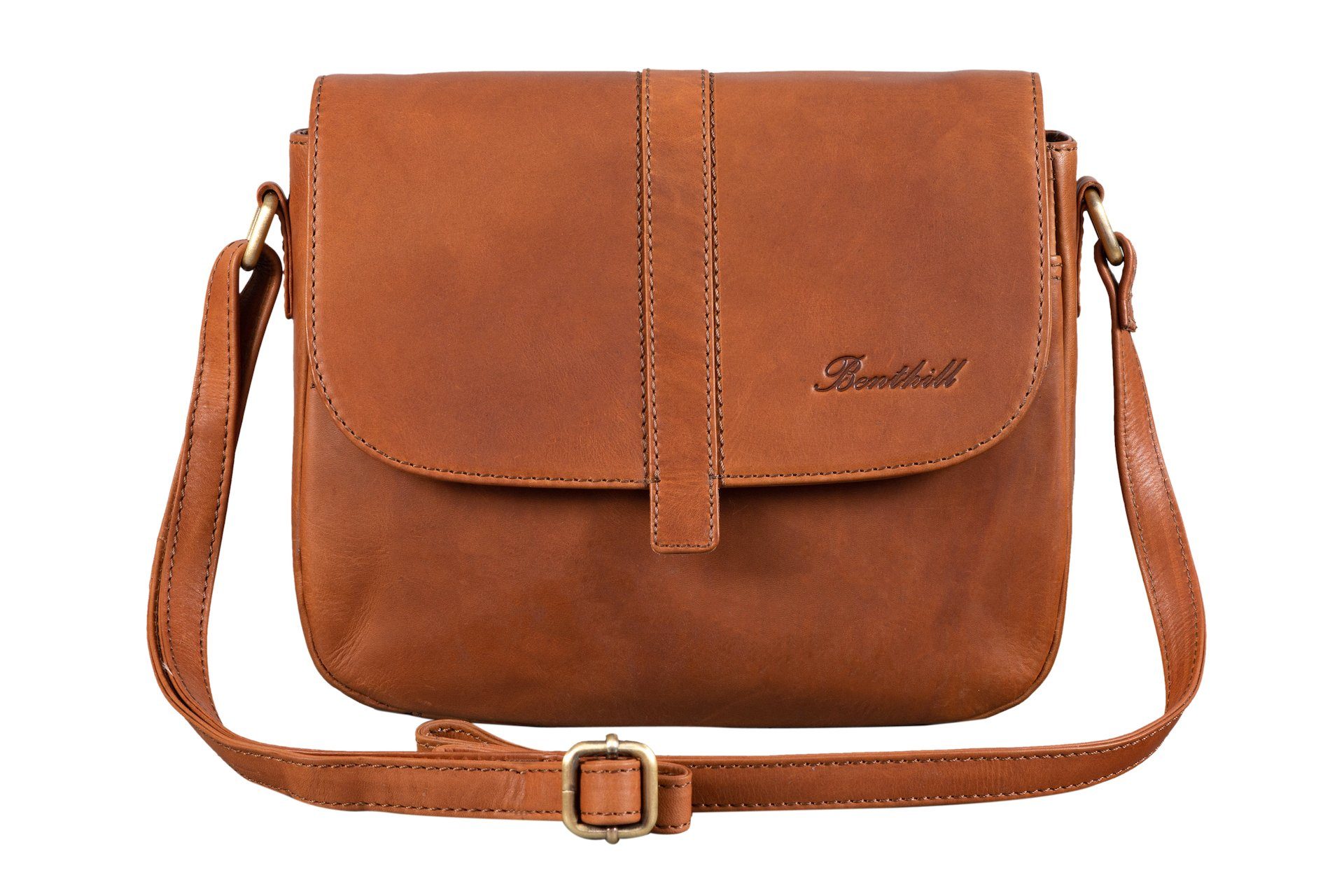 Benthill Umhängetasche Damen Echt Leder Tasche günstig online kaufen