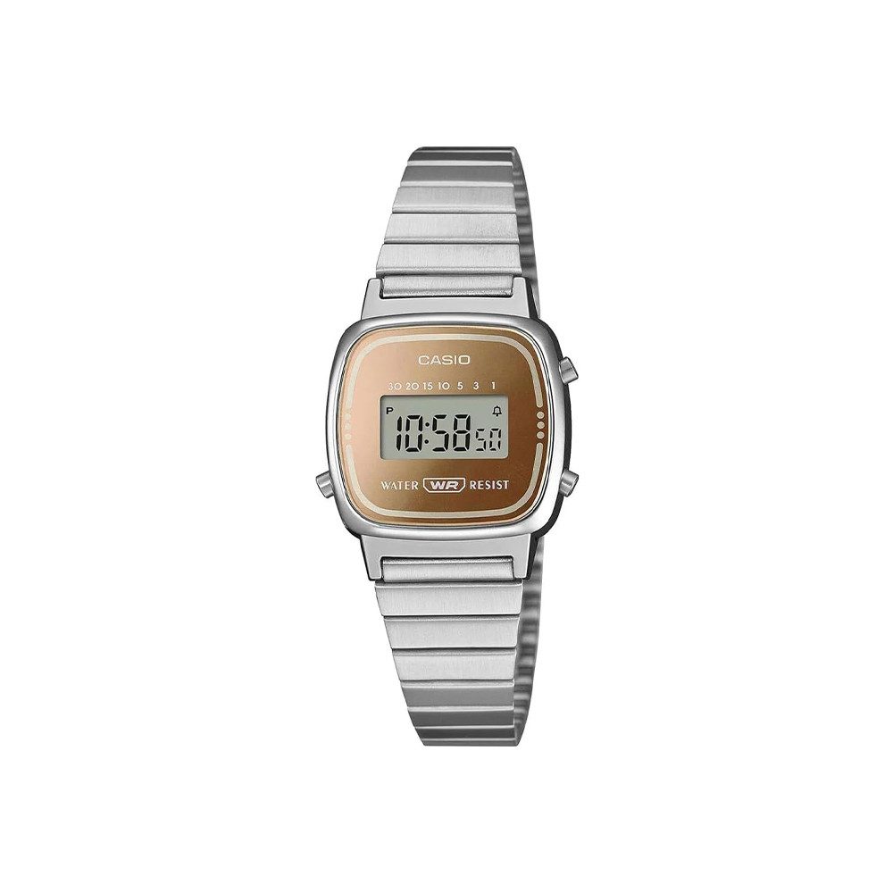 CASIO Digitaluhr Casio LA670WES-4AEF LA670WES-4AEF, Hochwertiges Produkt mit zeitlosem Design, sorgfältiger Verarbeitung
