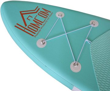 HOMCOM SUP-Board Aufblasbares Surfbrett mit Paddel