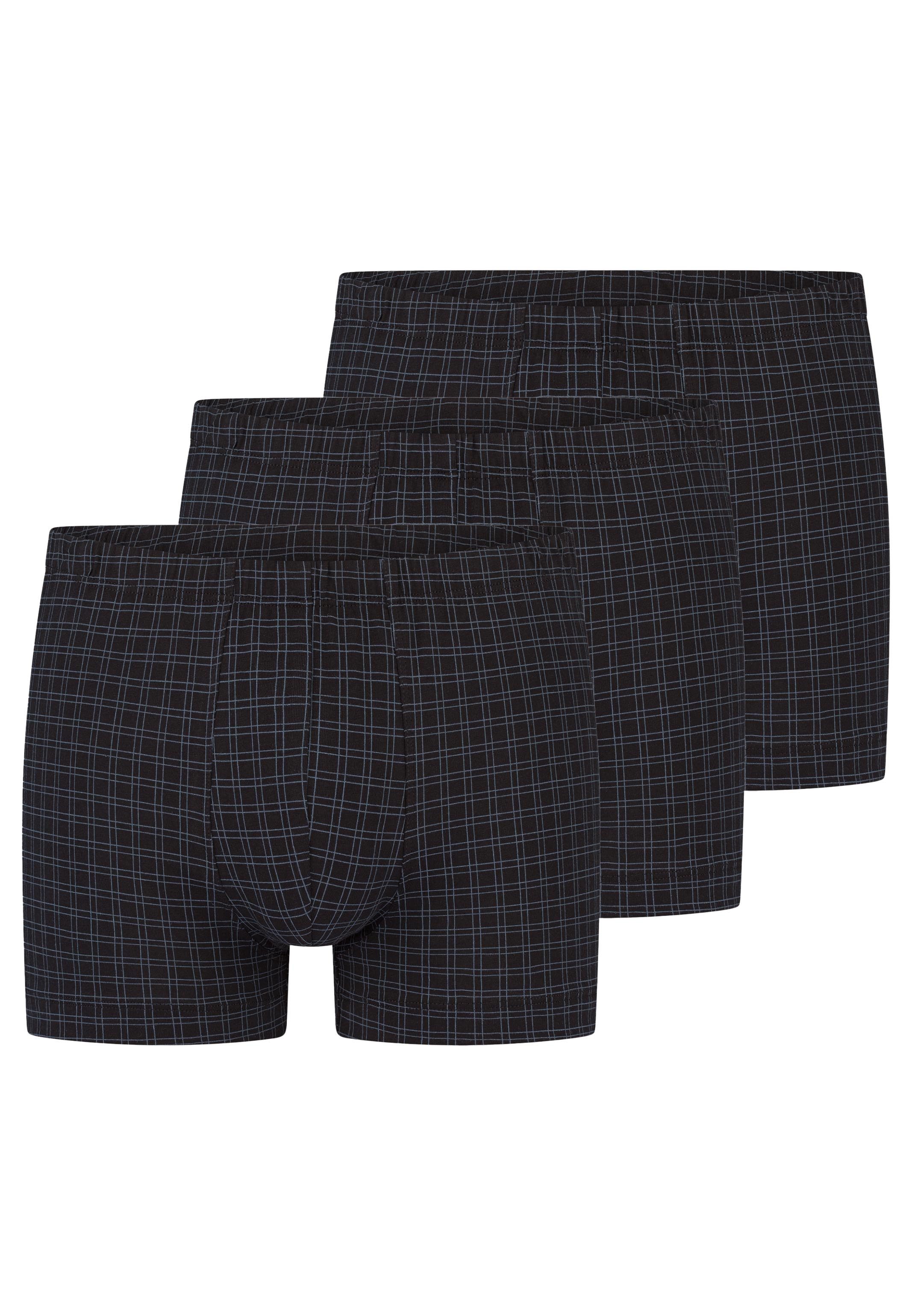 Schiesser Herren 3 PACK Boxershorts Bio Baumwolle - 95/5 Organic