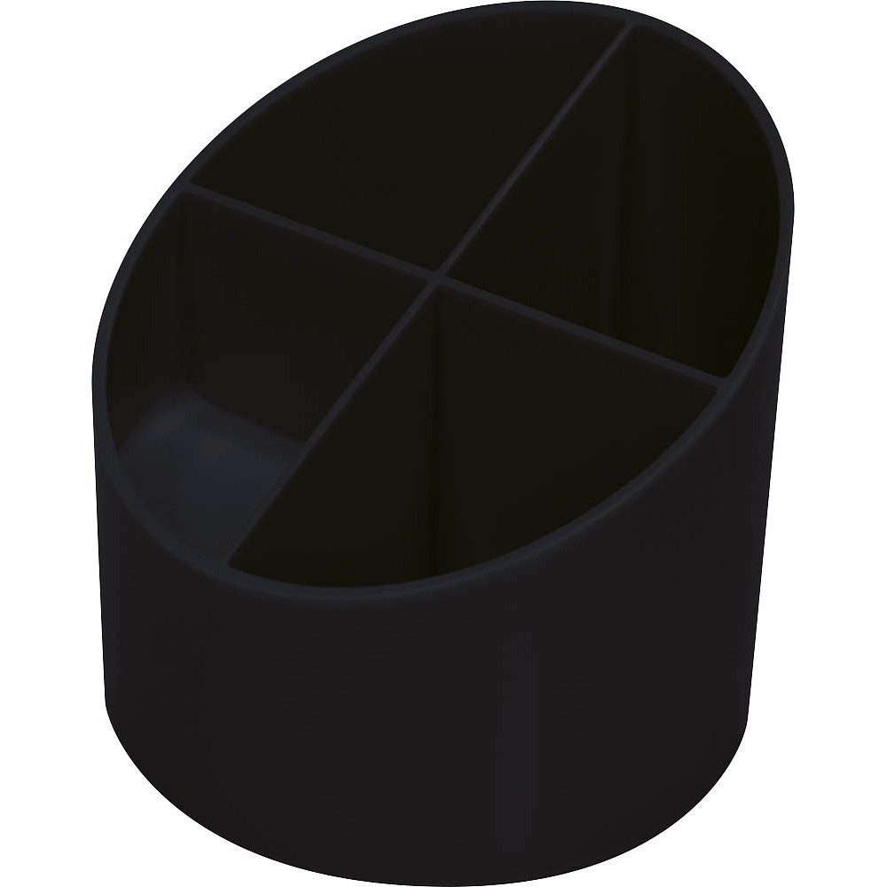 HELIT Tischelement the green cross schwarz Kunststoff 4 Fächer 11,0 x 11,0 x 10,5 cm