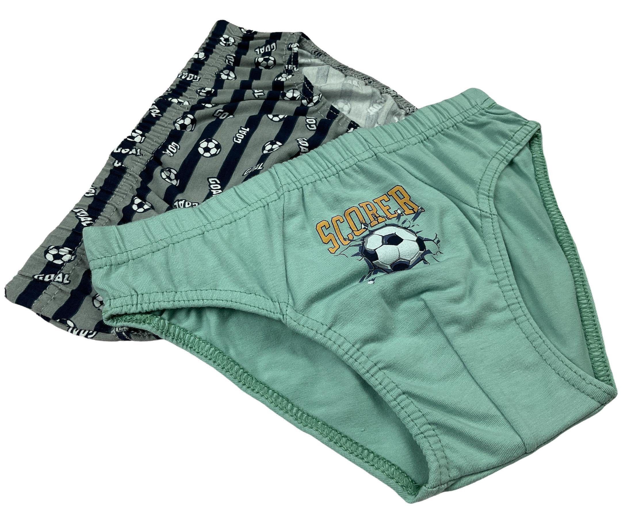 LOREZA Slip 10er Set Jungen Slips - Scorer - Bunt (Set, 10-St) – Bild 2 von 5