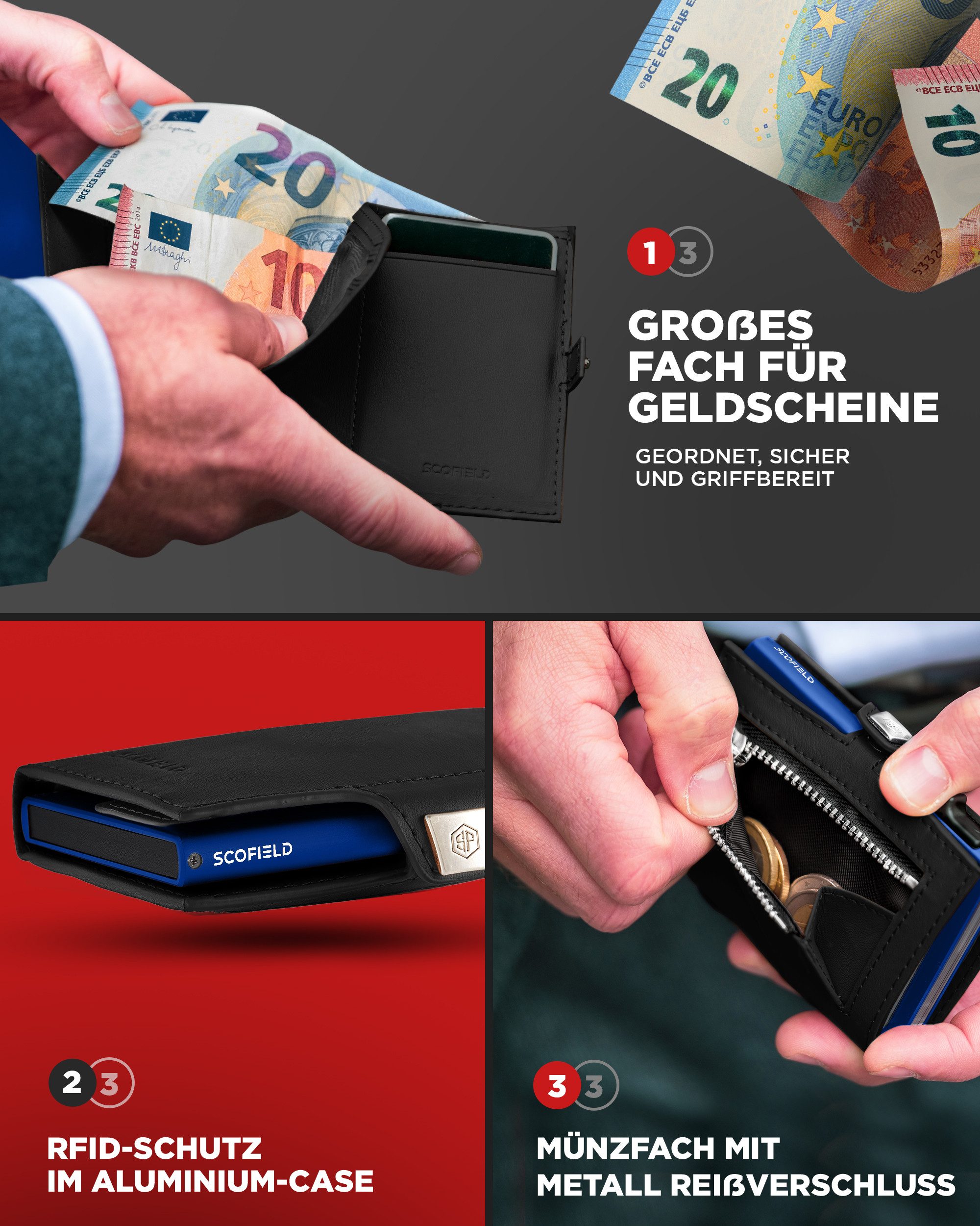 Scofield Mini Geldbörse Duality