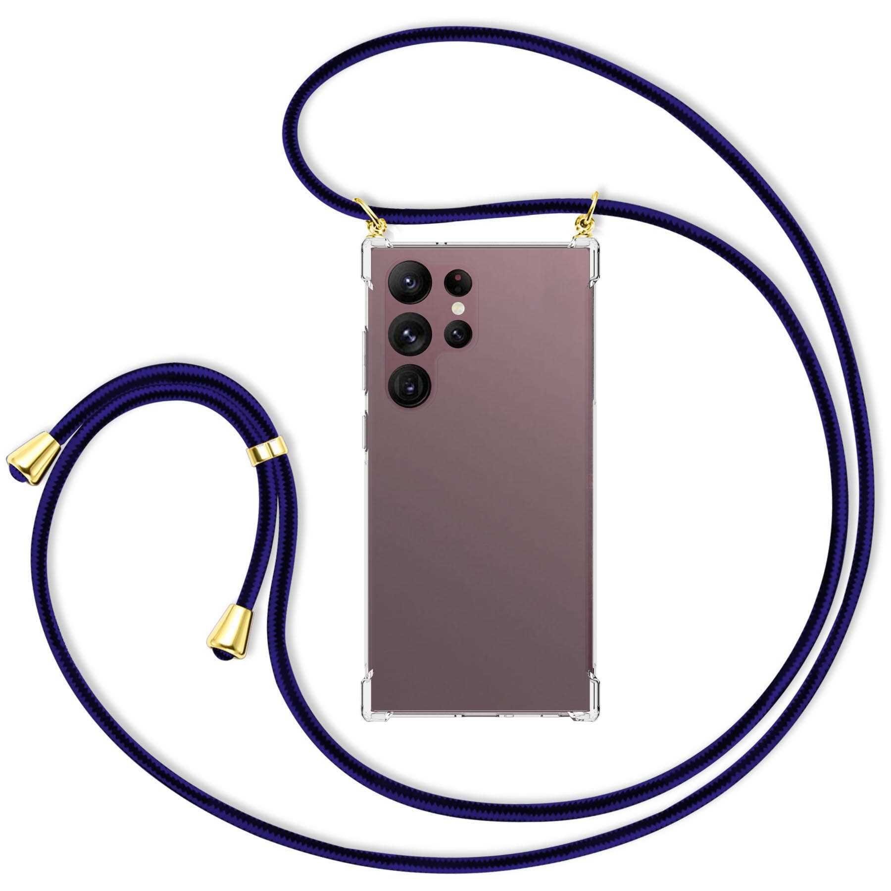 mtb more energy Handykette für Samsung Galaxy S23 Ultra [NC-645-G], Umhängehülle mit Band [NC-645-G]