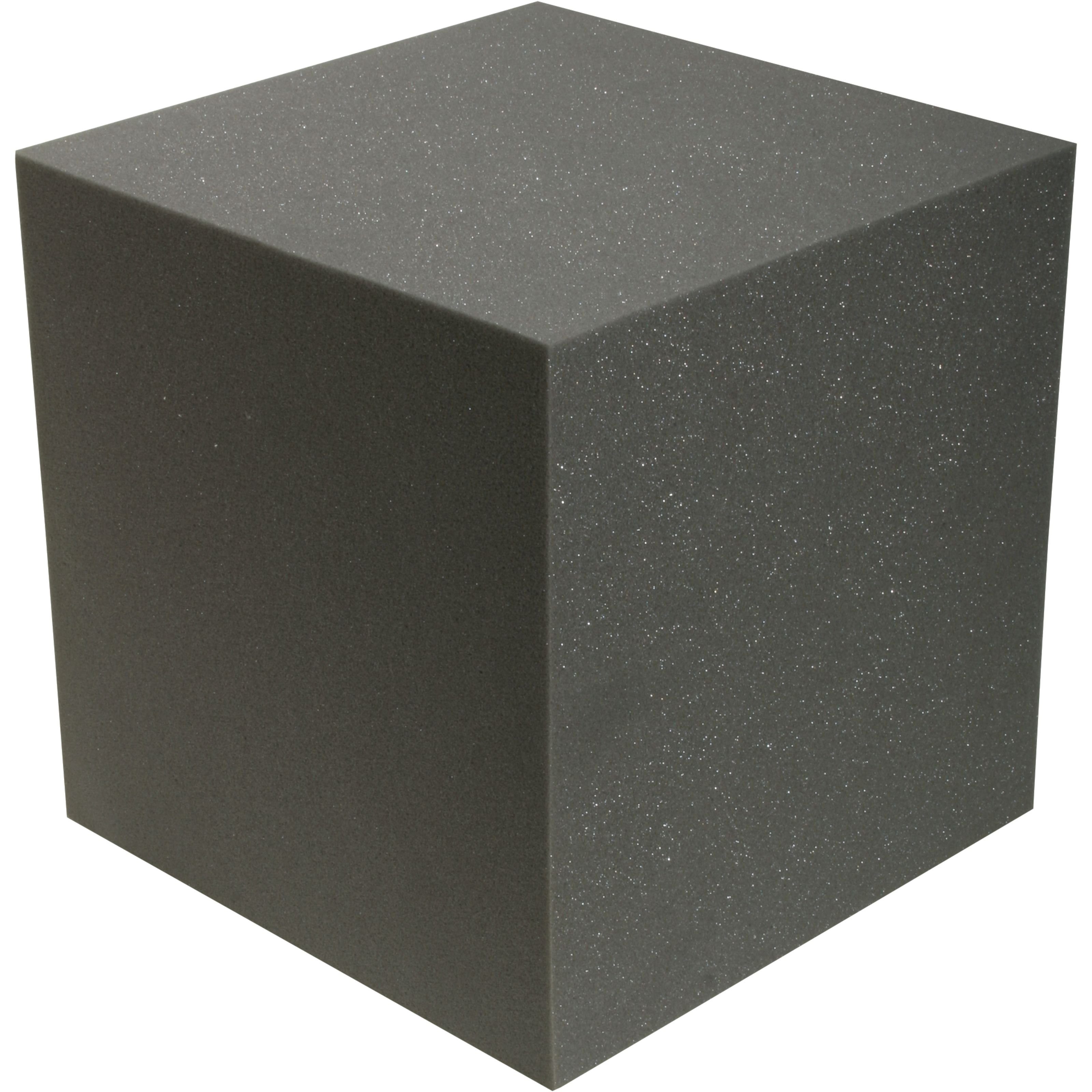 MUSIC STORE Akustikplatte, (Absorber-Set Qube, Anthrazit, 2x Akustikschaum, 300x300x300, Bassfalle, Studio Akustikelemente, Bassfallen und Eckabsorber), Akustikschaum, Bassfalle, Absorber-Set