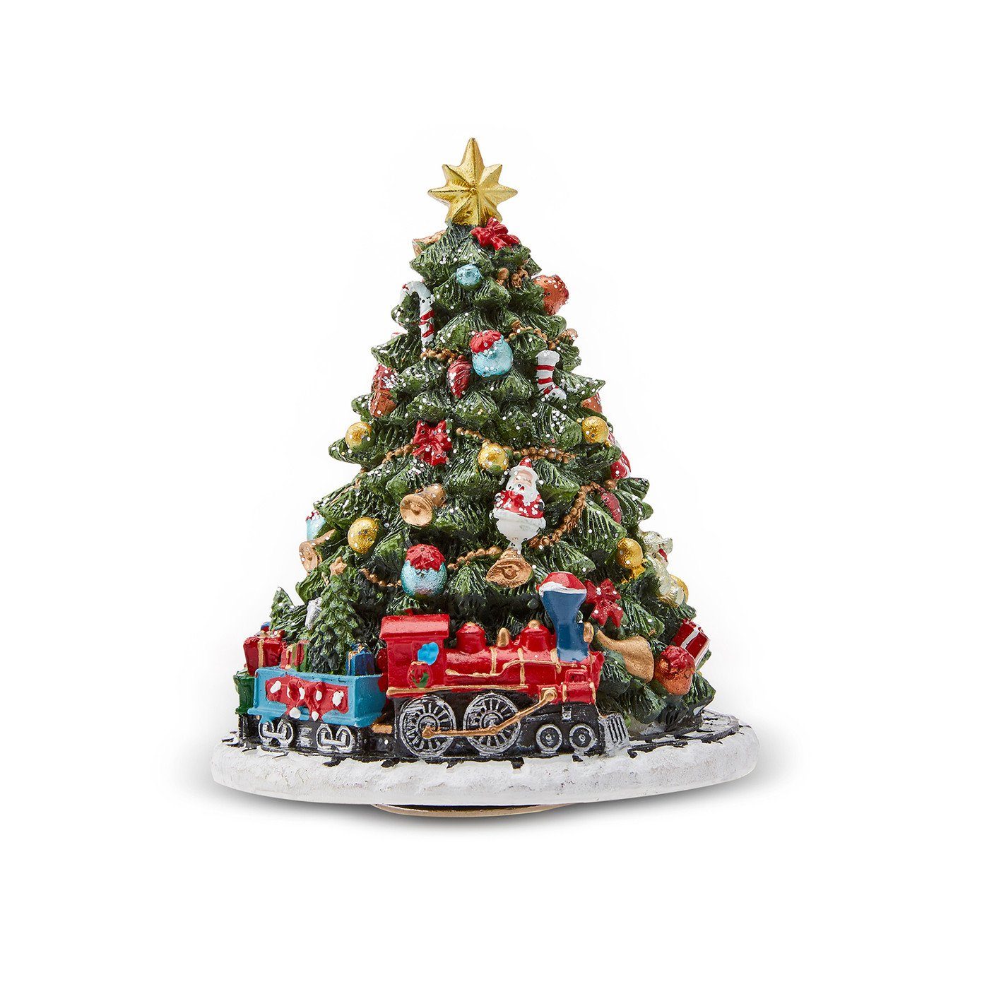 Karaca Künstlicher Weihnachtsbaum Neujahrsbaum Musikalisches Neujahrsobjekt 15cm, Musikfunktion