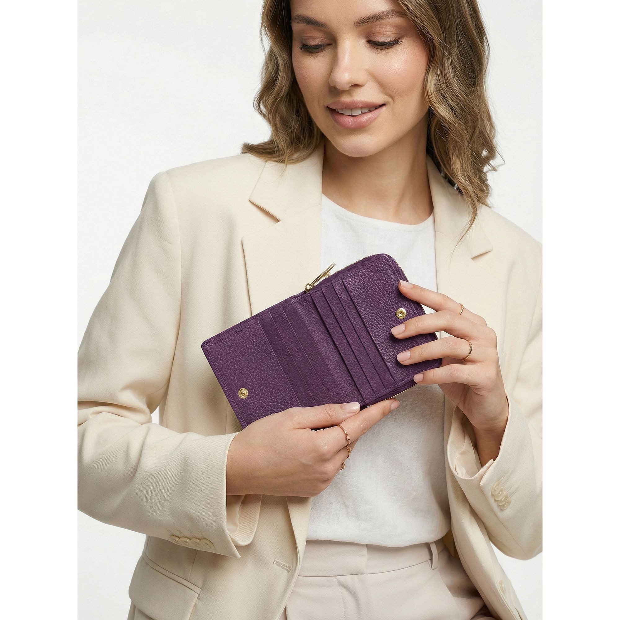 Lazarotti Geldbörse Bologna Leather, Leder