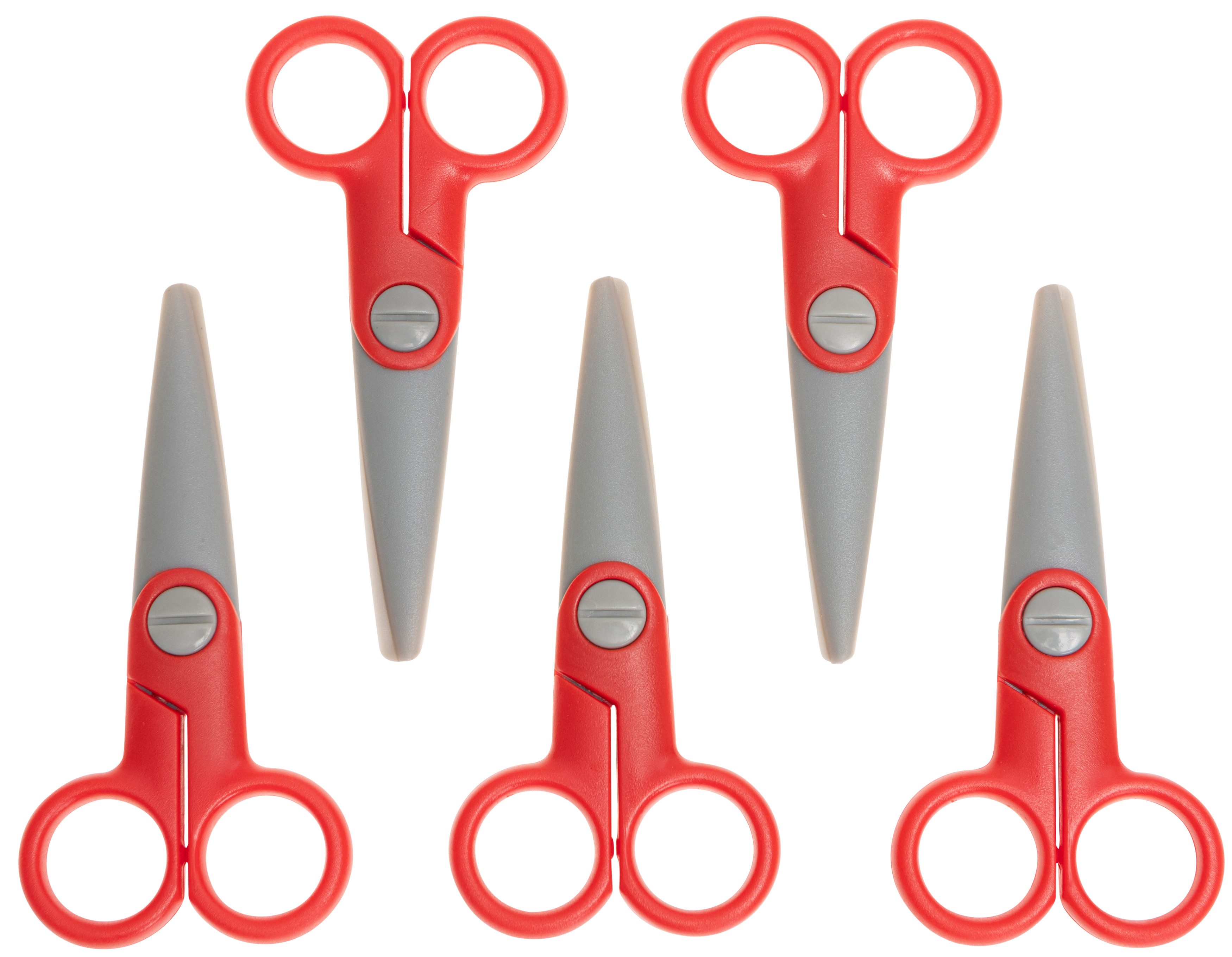 Betzold Haushaltsschere Papierschere, 5 Stück