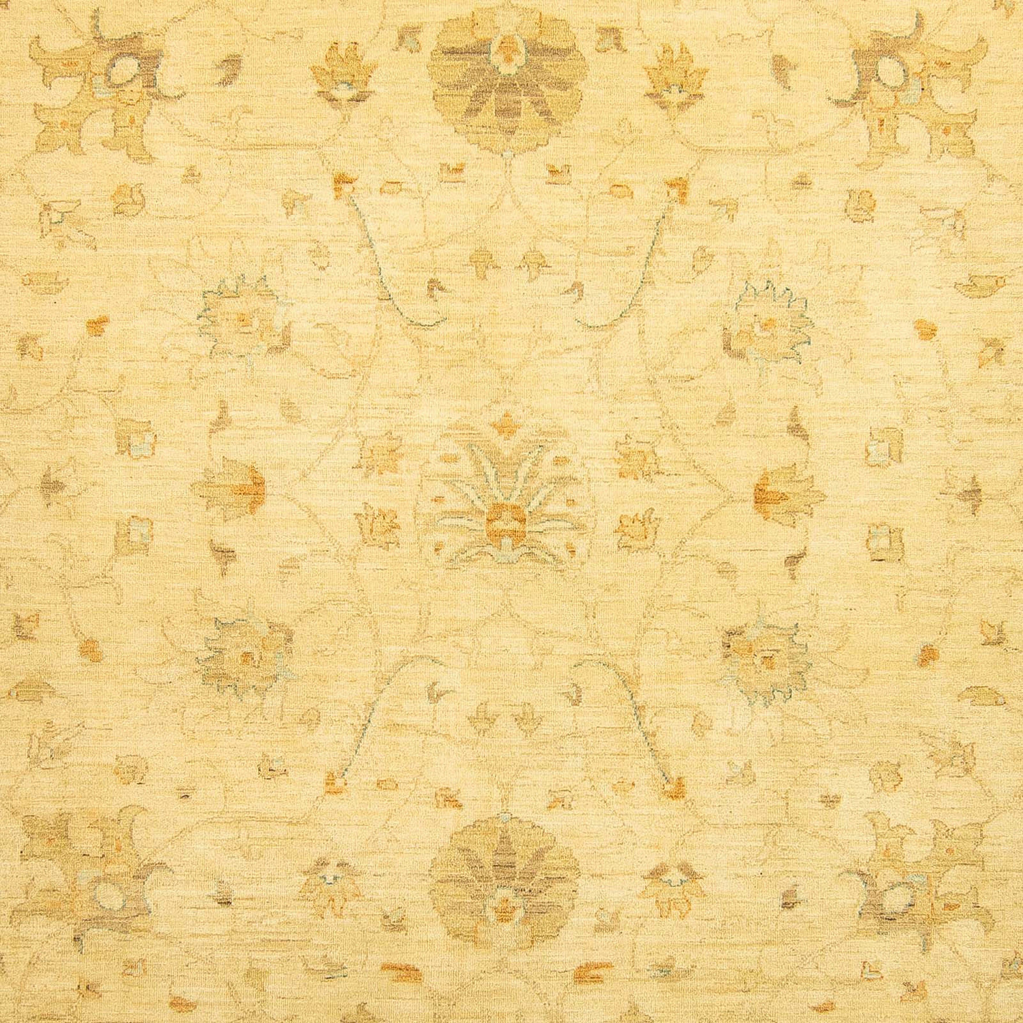 Orientteppich Ziegler - 349 x Handgeknüpft, rechteckig, Einzelstück mit 6 morgenland, - Höhe: cm mm, Zertifikat 274 Wohnzimmer, beige
