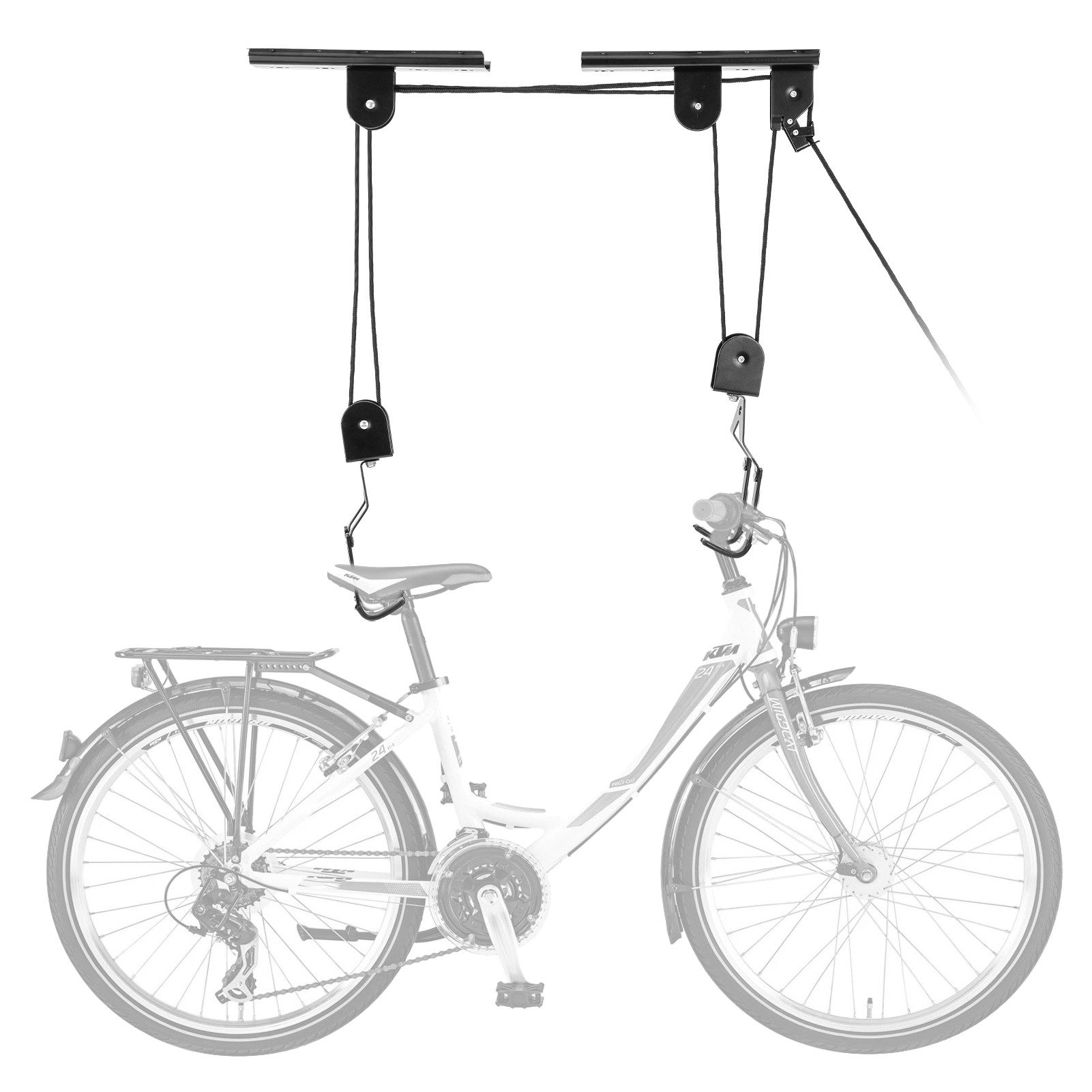 Youyijia Fahrradhalter Fahrradlift, Bike Lift, Fahrradhalterung zur Deckenmontage