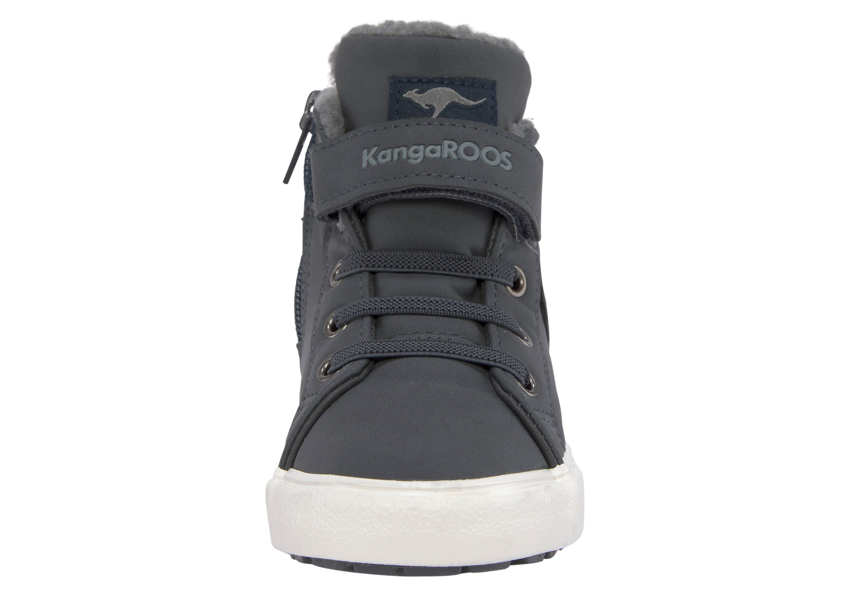 KangaROOS Kavu III Sneaker Warmfutter, Reißverschluss,Winterschuhe, Schnürboots, Sneakerboots