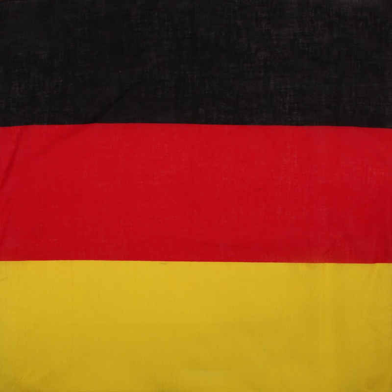 Goodman Design Bandana Kopftuch Halstuch Multifunktionstuch: Deutschland Flagge, 100% Baumwolle