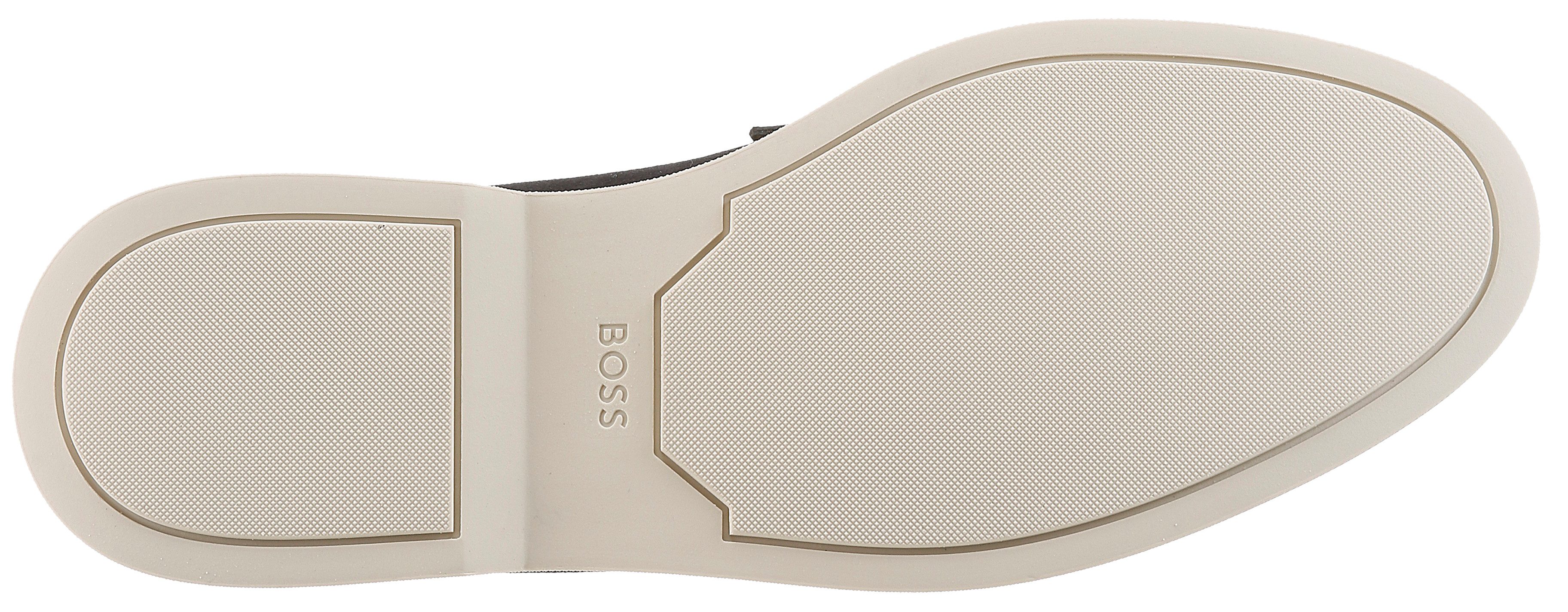 BOSS Sienne_Loaf Slipper Schlupfschuh, Mokassin, Loafer mit aufwändiger Naht