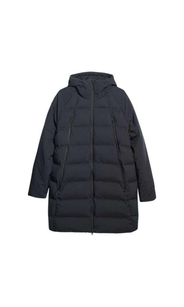 4F Winterjacke Winter-Skijacke Technical M0995 mit Kapuze (warm) schwarz Herren