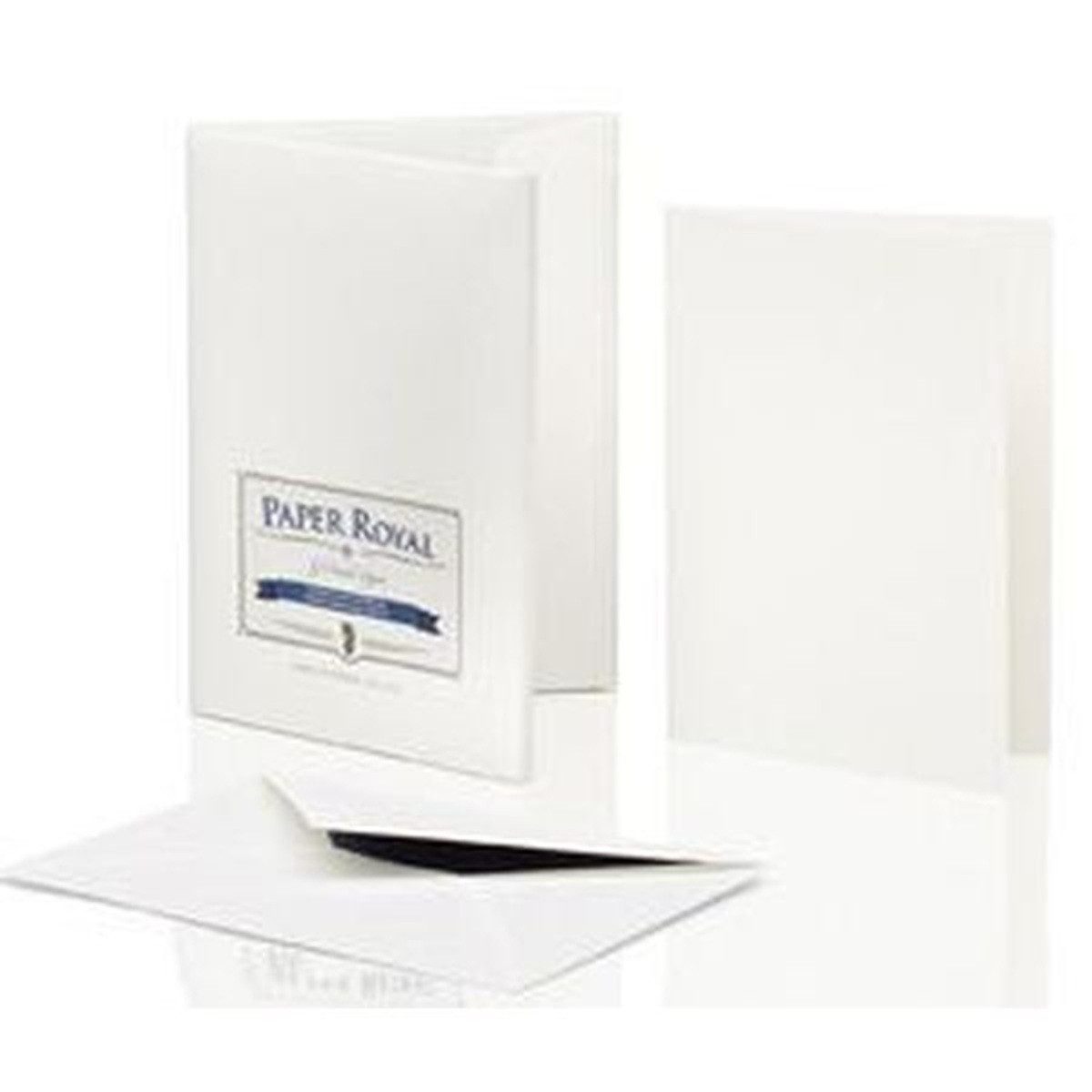 Rössler Briefumschlag RÖSSLER Kartenmappe Paper Royal Karten/Briefumschläge weiß DIN A6/C6