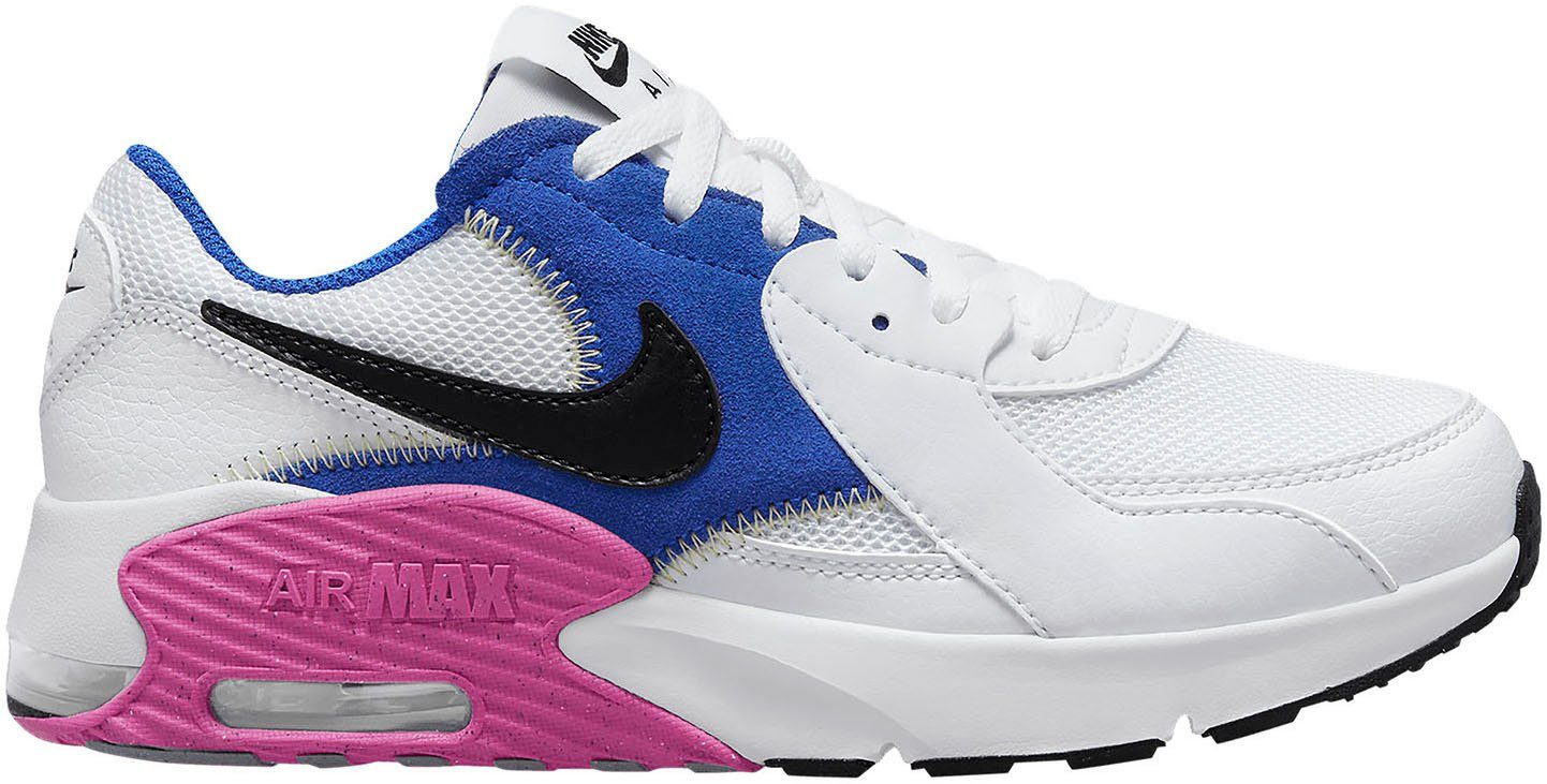 (GS) Sneaker white/black MAX AIR Sportswear EXCEE Nike