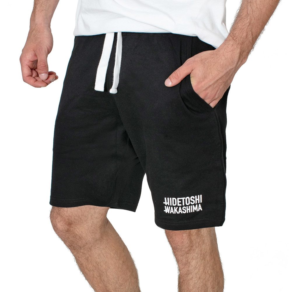HIDETOSHI WAKASHIMA Шорты HIDETOSHI WAKASHIMA "1st" Herren Oversized Шорты Sweatshorts mit leichtem und weichem Material