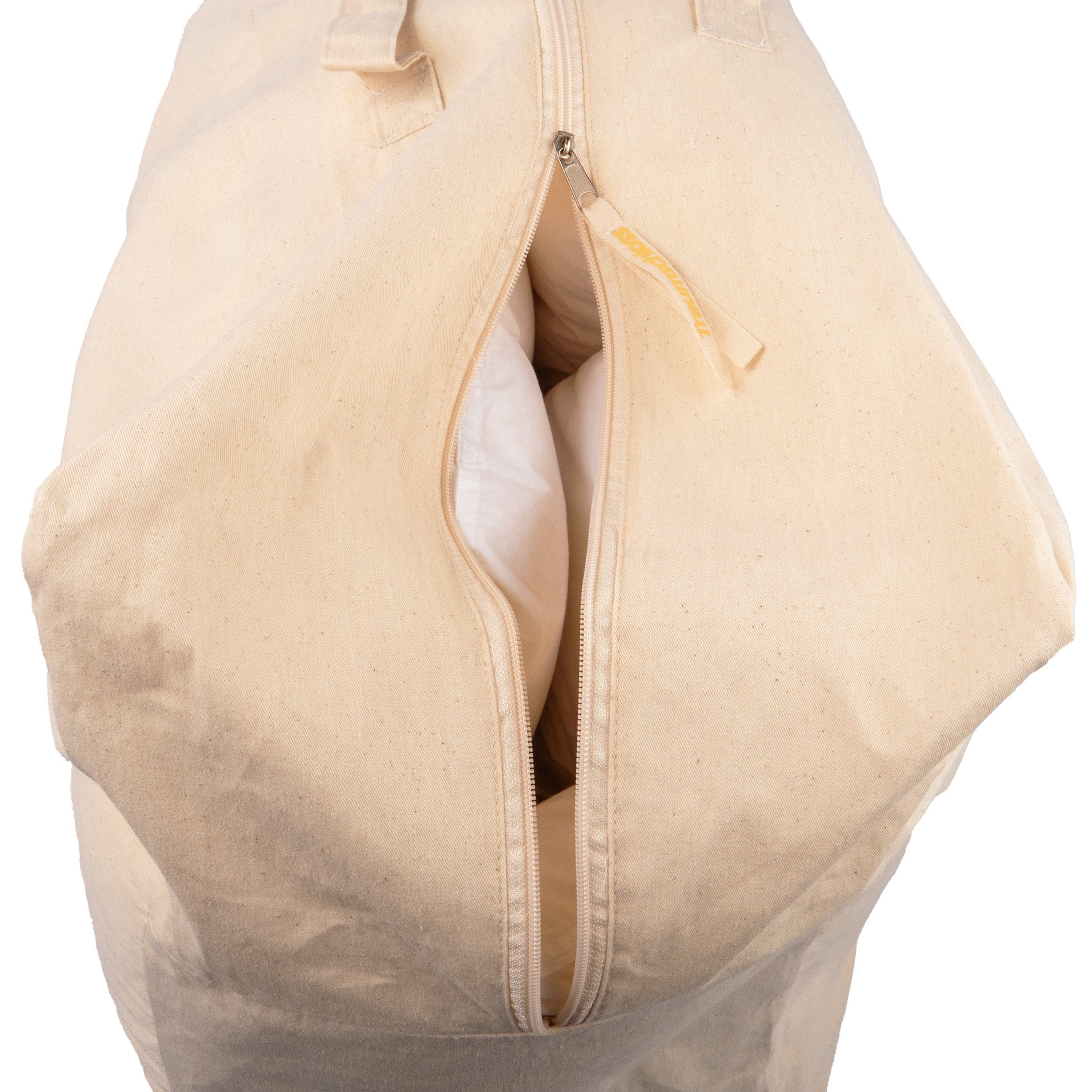 Traumschloss Betttasche Cotton (1-tlg), Premium Aufbewahrungstasche für Bettwaren – Bild 2 von 3