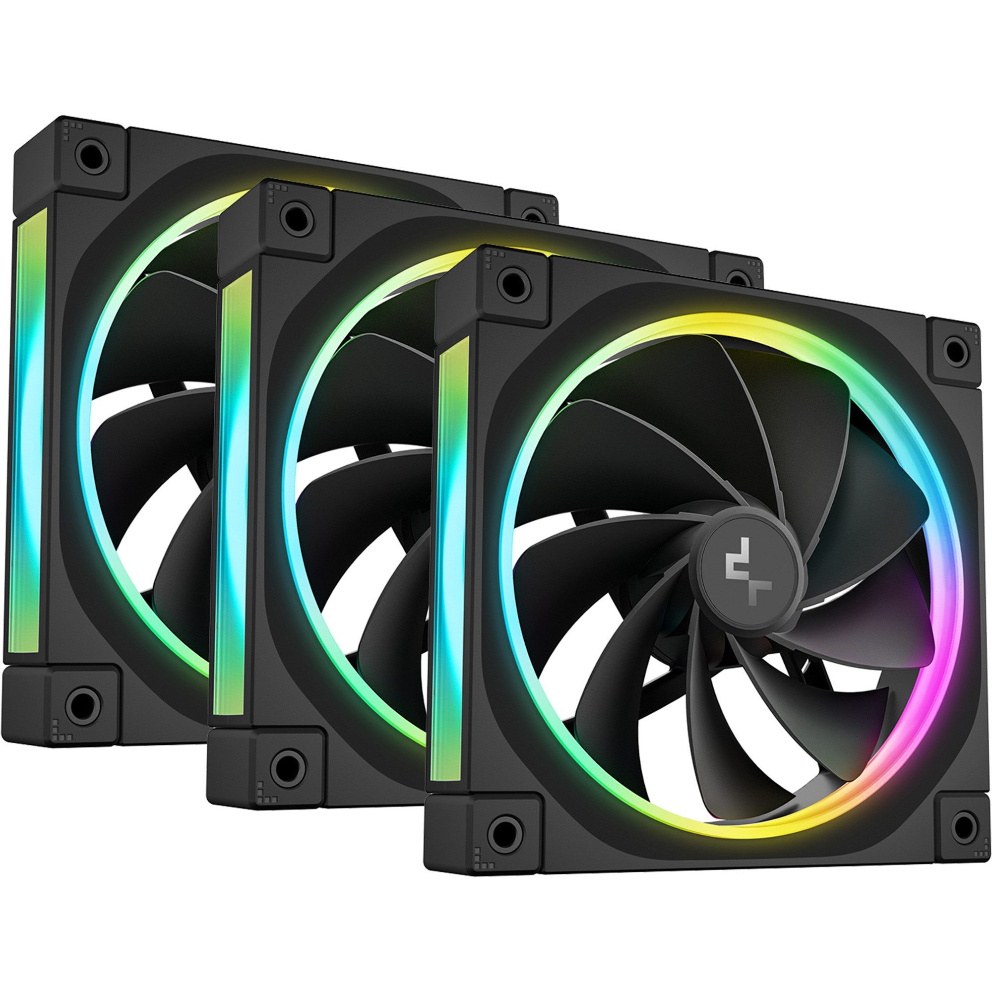 DeepCool Корпус вентилятора DeepCool FL12R, Корпус вентилятора, (Reverse 3er Pack)