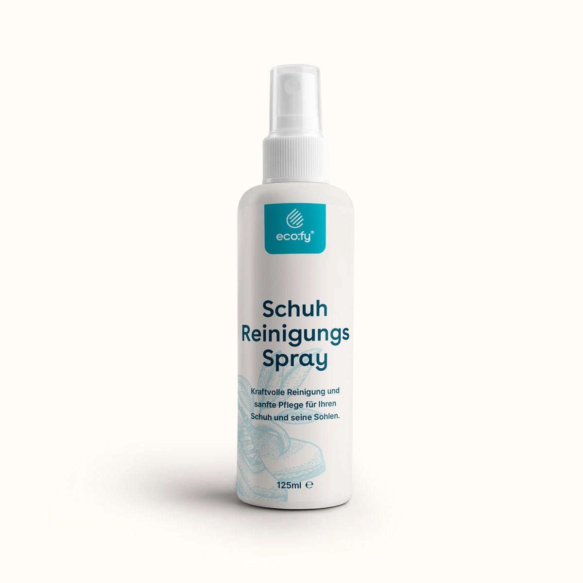 eco:fy Schuh-Reinigungsspray Flüssigreiniger (1-St. Wirkungsvoller Reiniger für das Schuh-Obermaterial und die Sohlen)