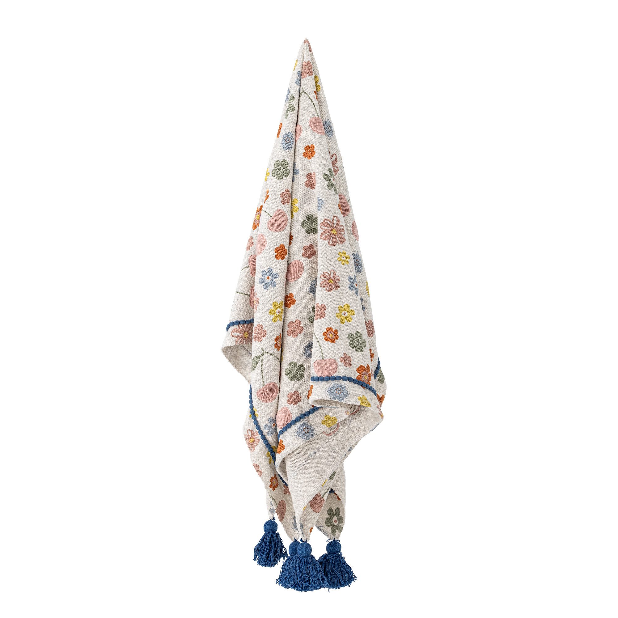 Plaid Cherry, Bloomingville, aus recycelter Baumwolle