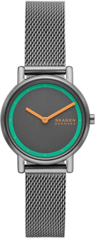 Skagen Quarzuhr SIGNATUR LILLE, SKW3118, Gehäuse aus Edelstahl, Ø ca. 30 mm