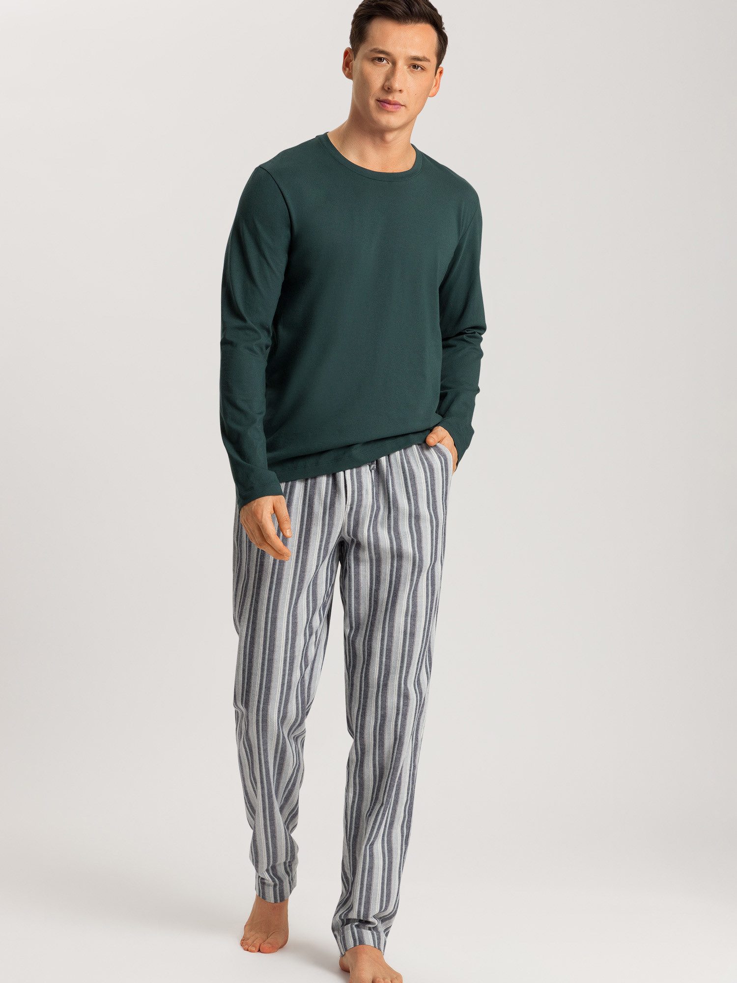 Hanro Pyjamahose Cozy Comfort schlaf-hose pyjama schlafmode