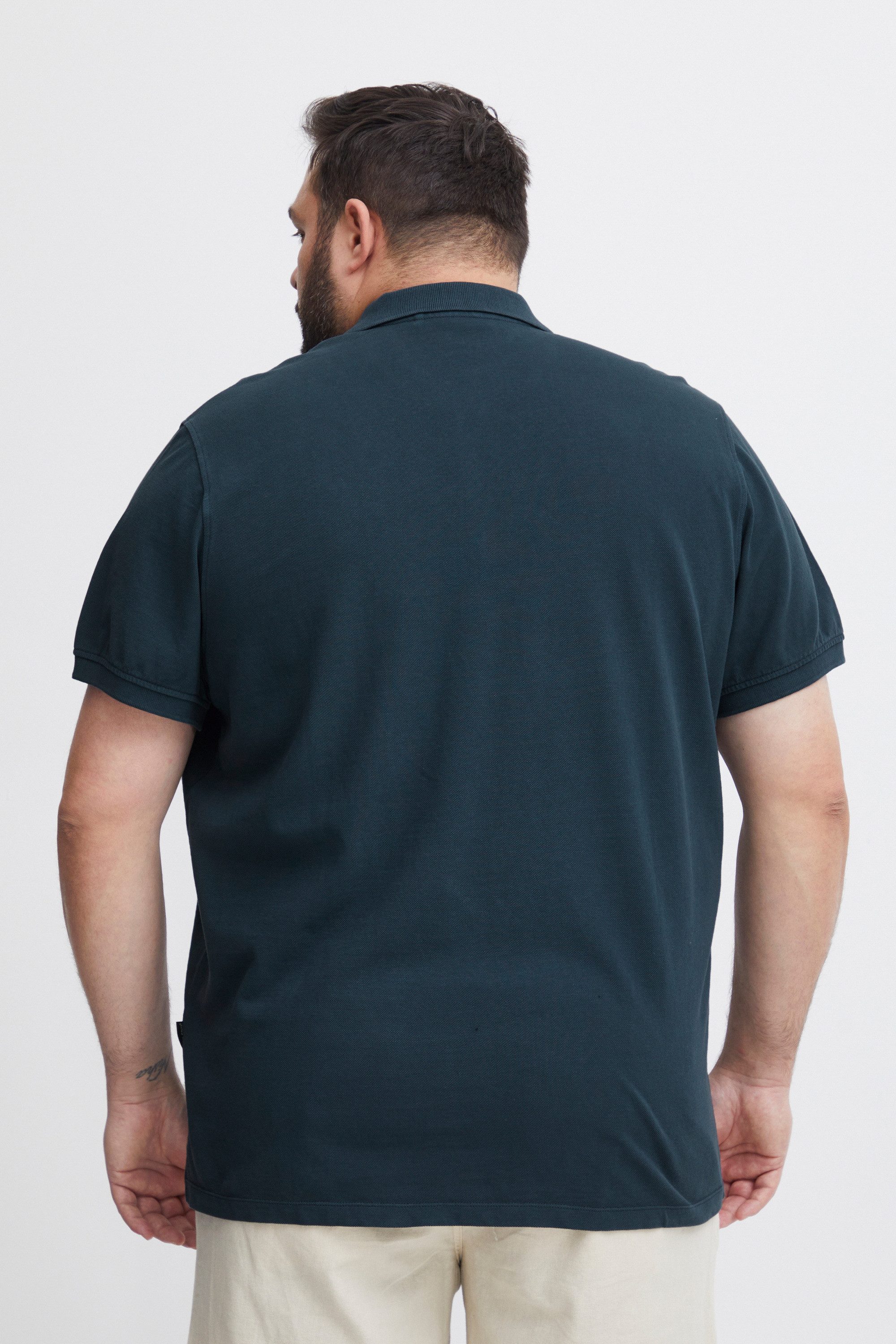 Blend Poloshirt BHBT-Shirt Big & Tall (1-tlg) Basic Poloshirt mit Stickerei in großen Größen