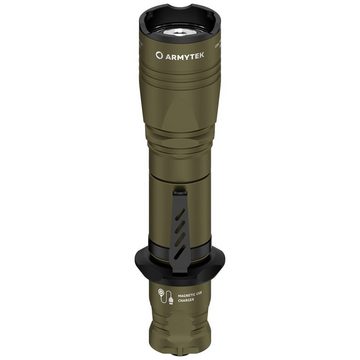 Armytek LED Taschenlampe Taktische Taschenlampe 2 in 1 mit magnetischer, mit Handschlaufe, mit Holster