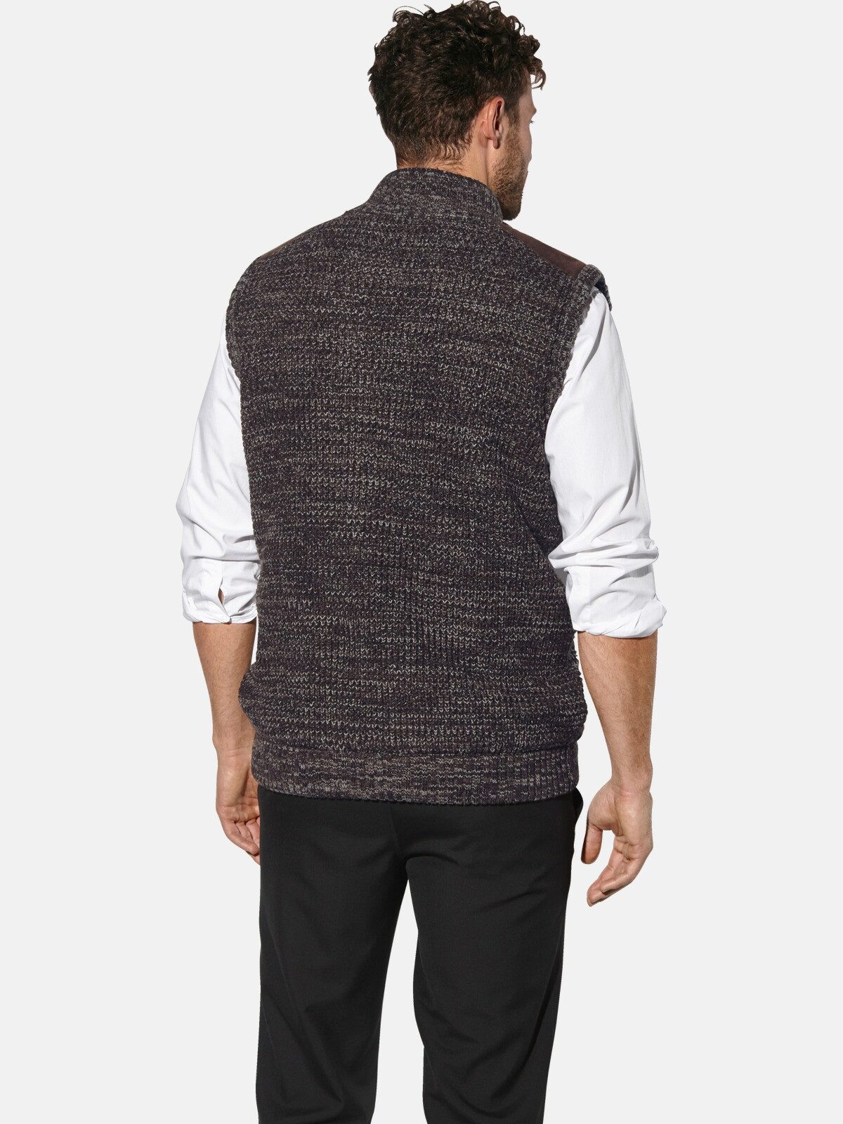 Babista Strickweste MAIALESSI mit Futter aus Lammfell-Imitat günstig online kaufen