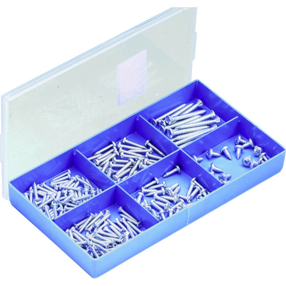 Schrauben-Set 804428 Blechschrauben-Sortiment 200 Teile