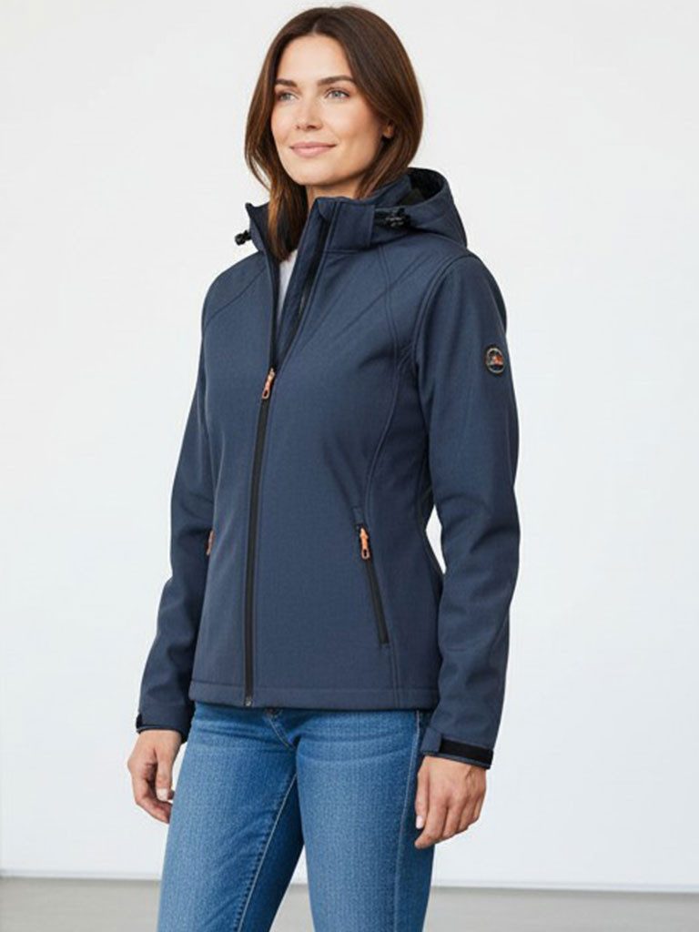 Blue Wave Softshelljacke Maite Damen Jacke Maite mit abnehmbarer Kapuze - w günstig online kaufen