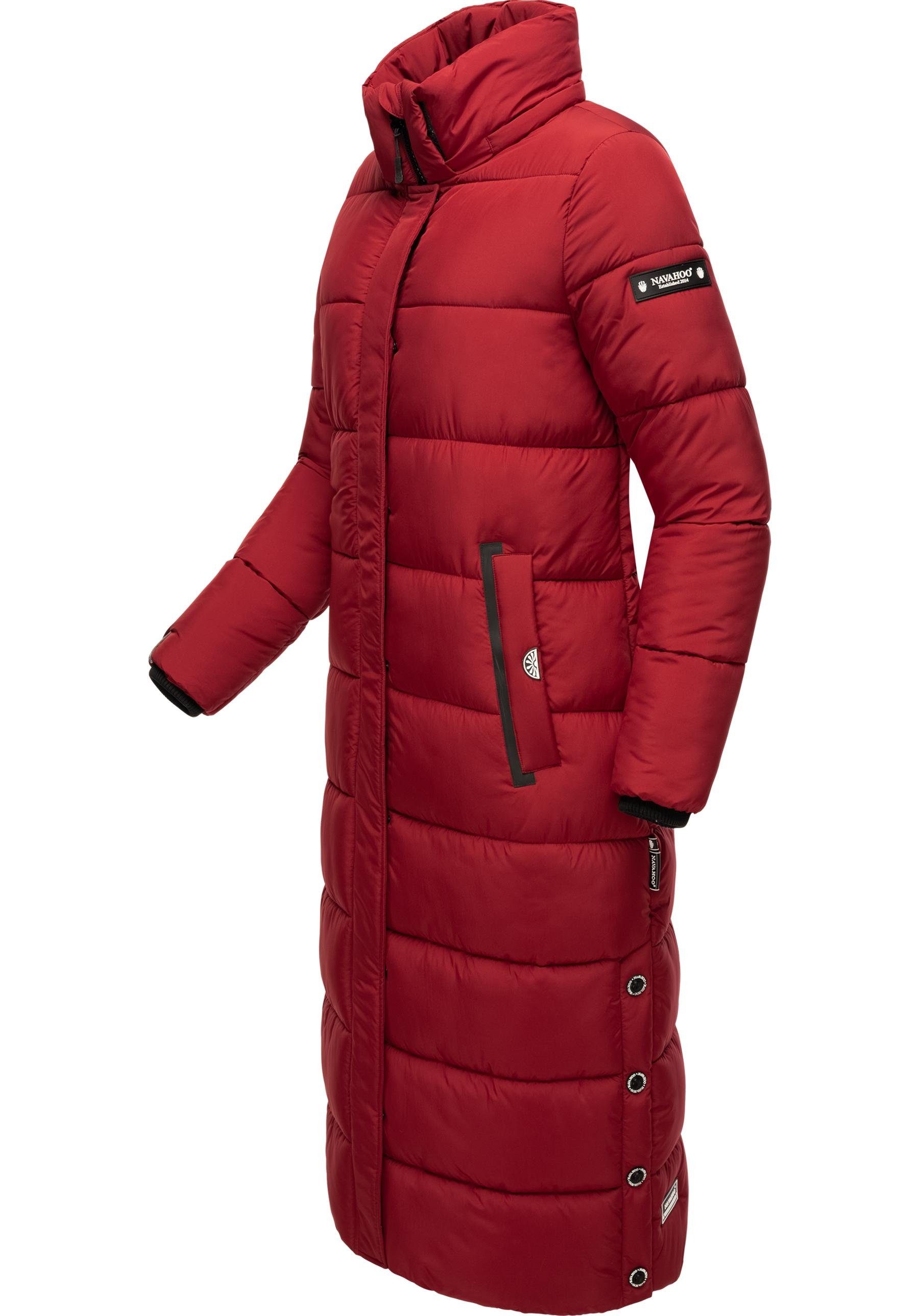 Navahoo Steppmantel Isalie zeitloser Wintermantel mit abnehmbarer Kapuze