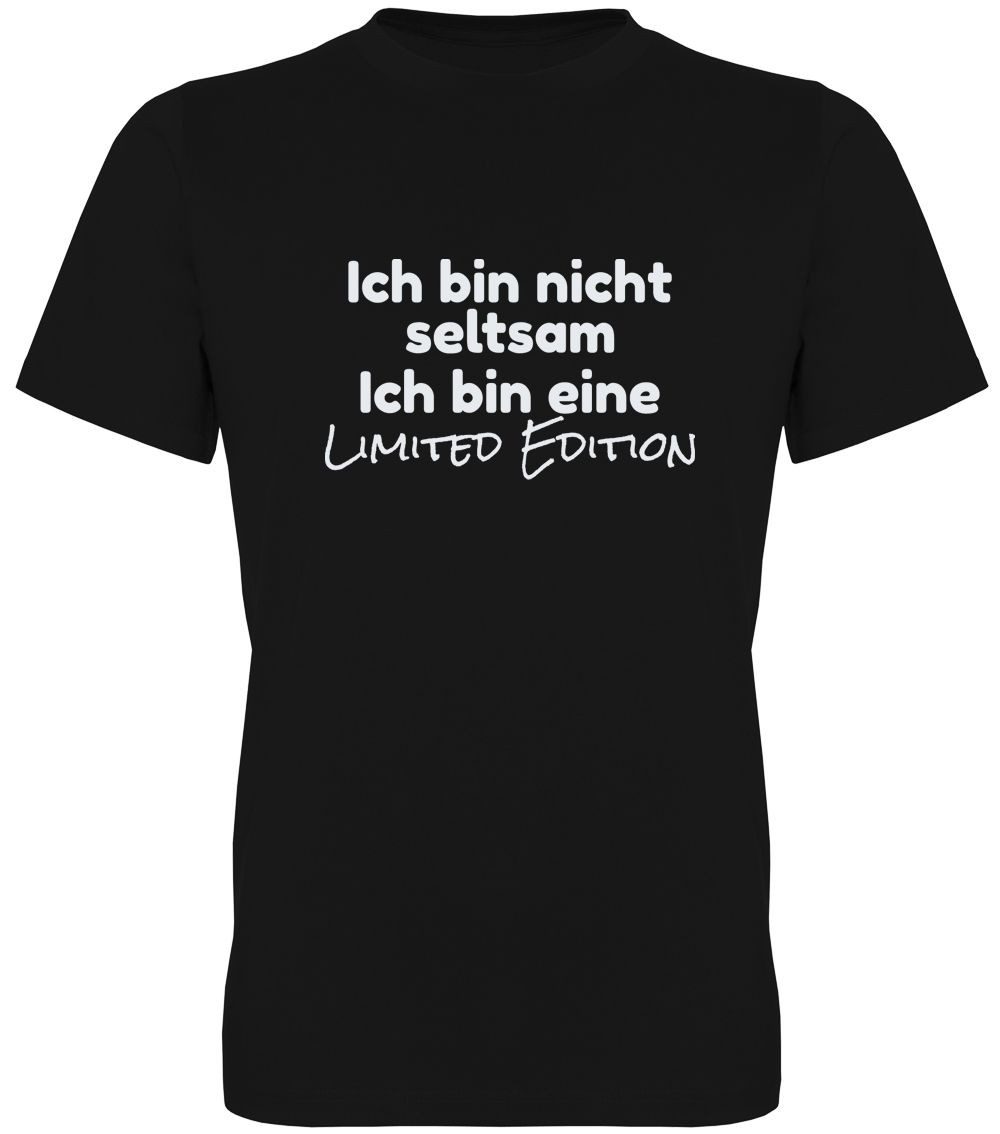G-graphics T-Shirt Ich bin eine Limited Edition Herren T-Shirt mit Frontprint