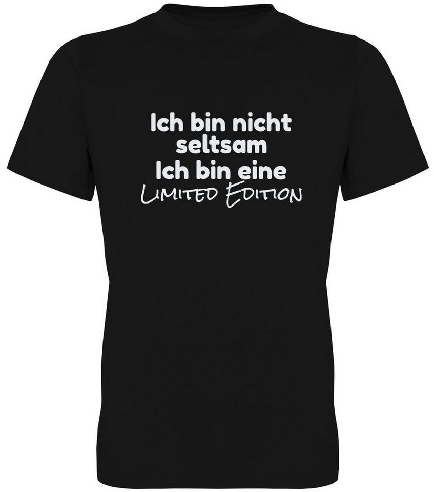 G-graphics T-Shirt Ich bin eine Limited Edition Herren T-Shirt mit Frontprint