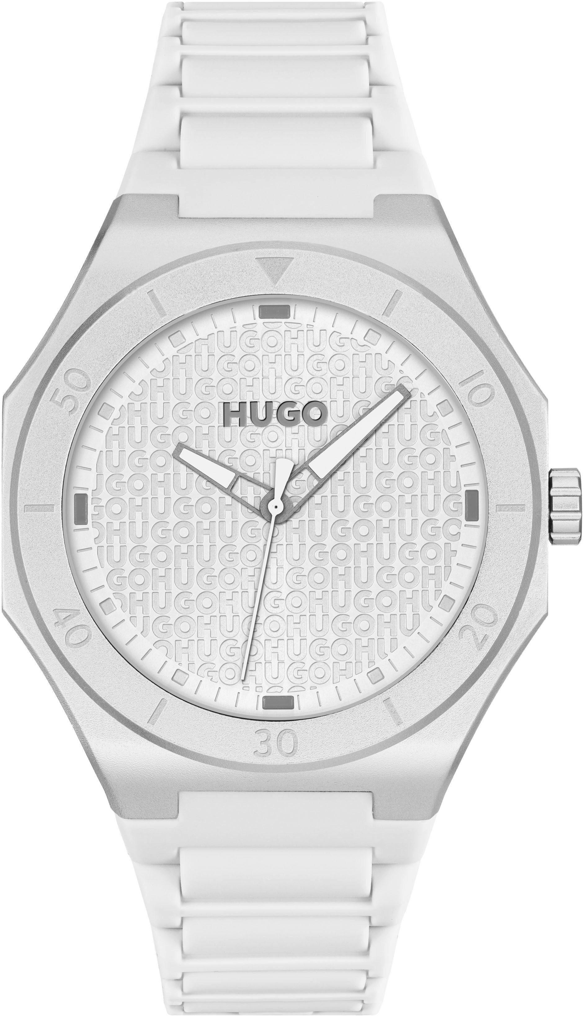 HUGO Quarzuhr #GRAIL LIGHT 1530395, Armbanduhr, Herrenuhr, Silikonarmband, günstig online kaufen