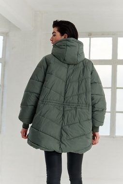 Next Steppjacke Leichter gesteppter Poncho (1-St)