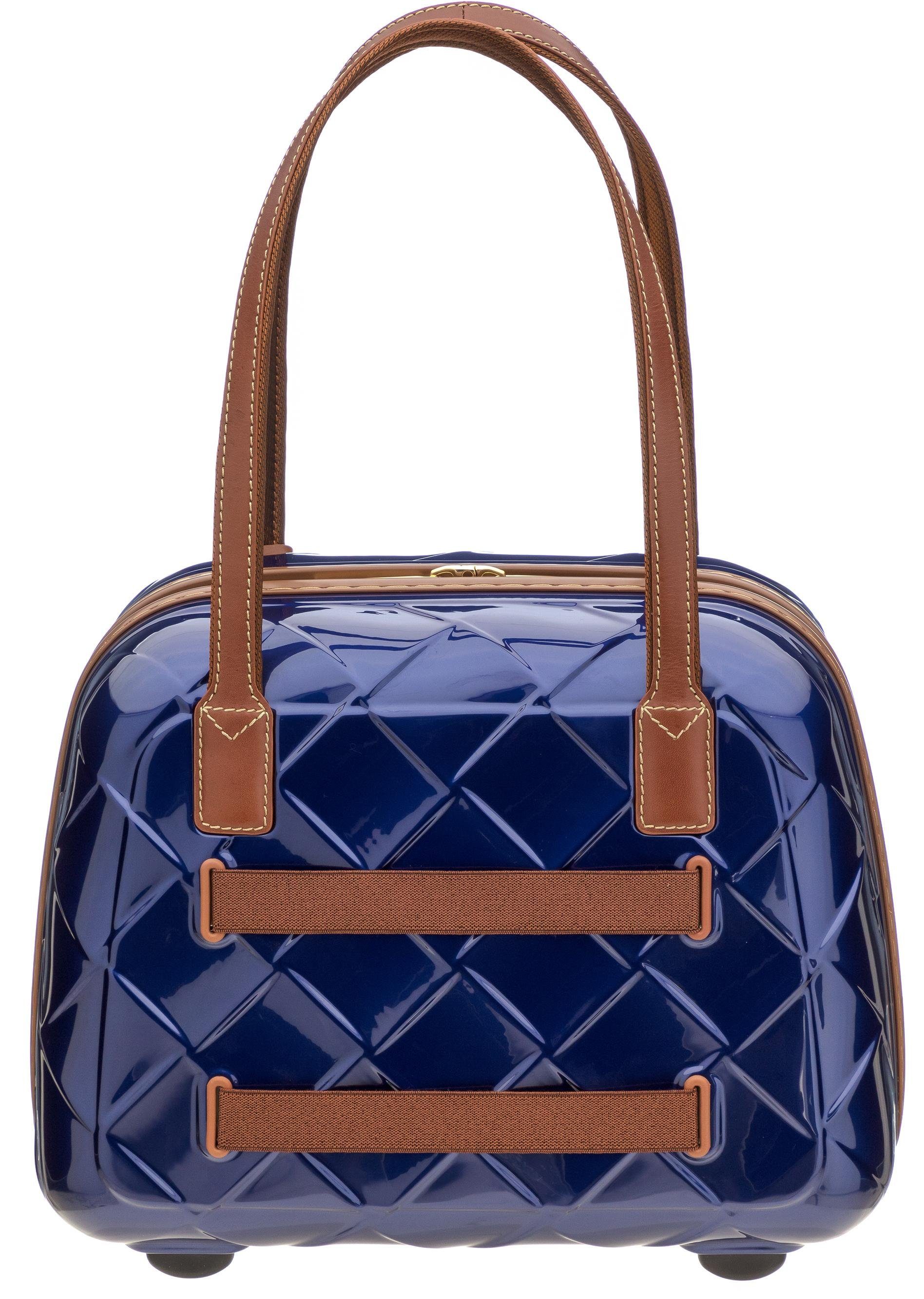 Stratic Beautycase Beautycase Leather & More, Handtasche Damen Tasche Damen Henkeltasche