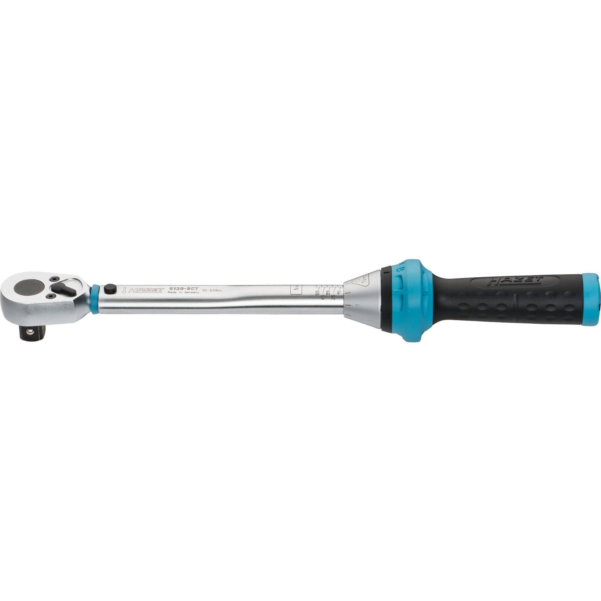 HAZET Steckschlüssel Hazet Drehmomentschlüssel 5120-3CT, 1/2"