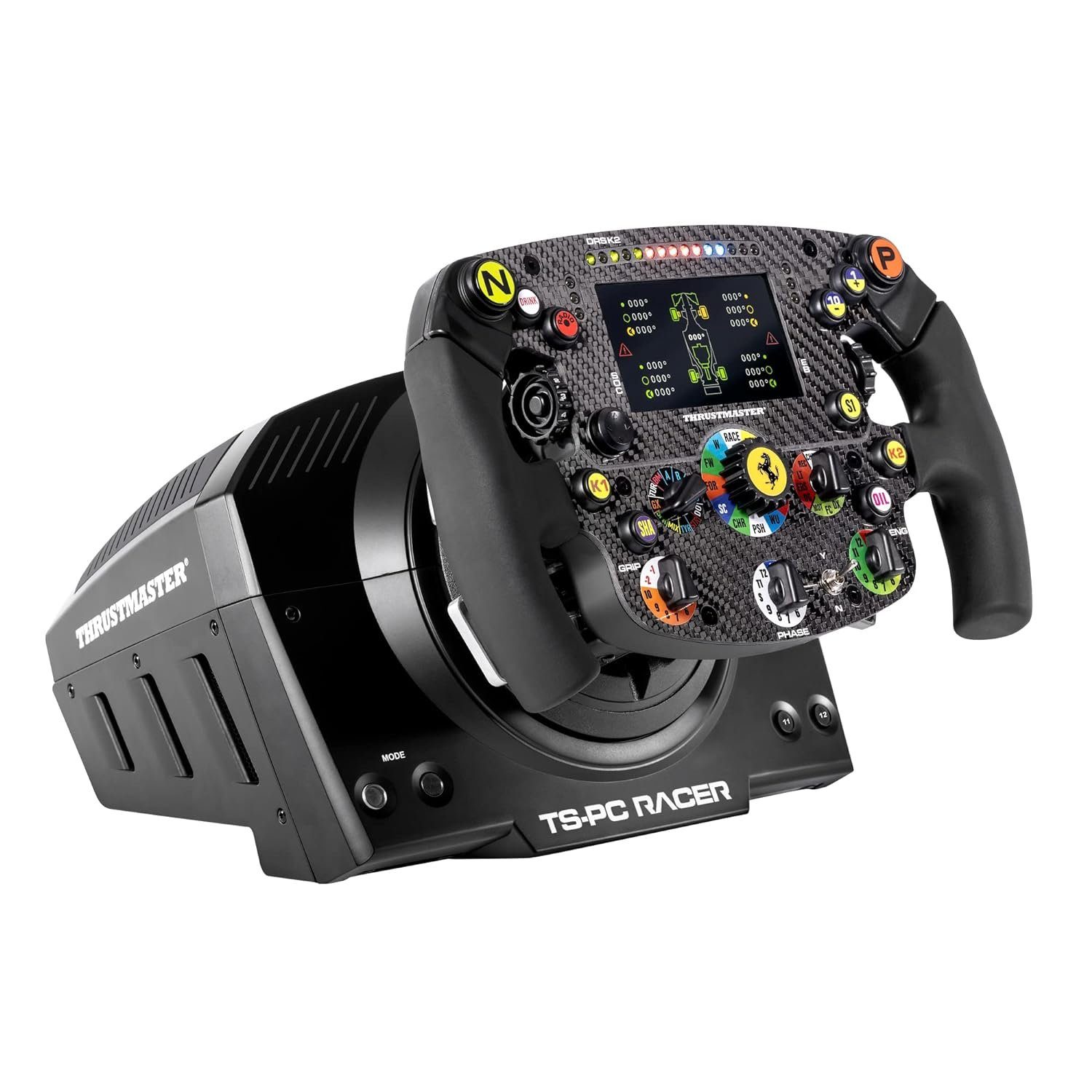 Thrustmaster TS-PC Racer Servo base inkl. SF1000 Ferrari F1 Wheel Add-On  Gaming-Lenkrad