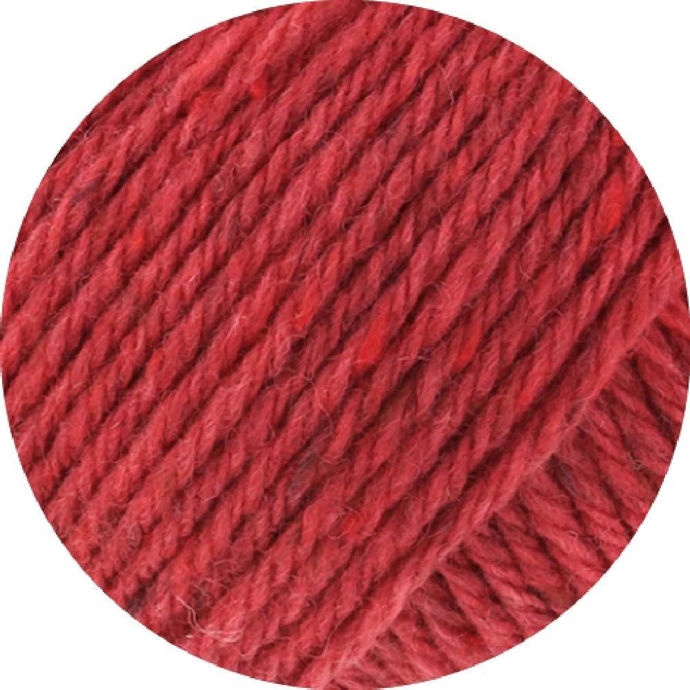 LANA GROSSA LANDLUST SOFT TWEED 90 Häkelwolle, 90 m (50), Klassisch verzwirntes Tweedgarn aus Schurwolle mit mehrfarbigen Noppen