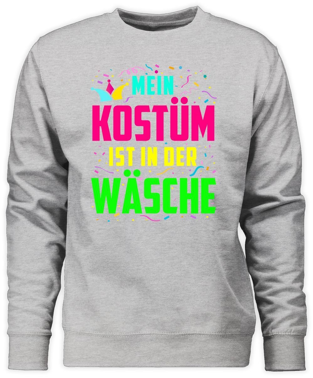 Sweatshirt Mein Kostüm ist in der Wäsche I Fastnacht I Fasnacht I Fasnet
