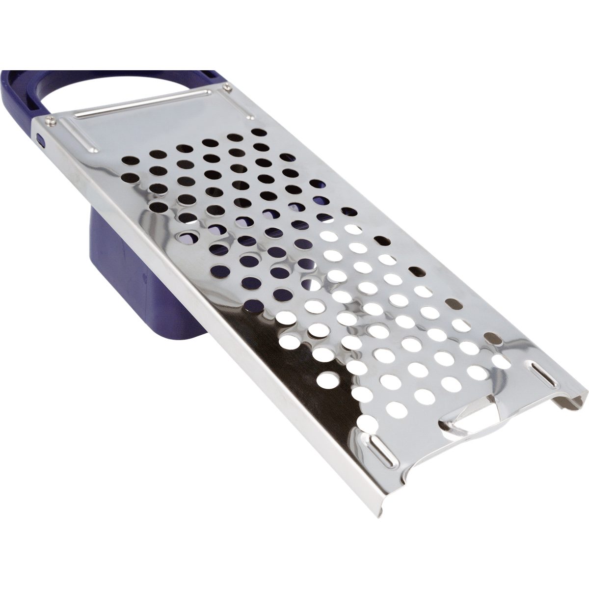 EUROHOME Spätzlehobel Edelstahl Spätzlereibe ohne Nase für Knöpfle mit Kunststoffgriff, Edelstahl, (1-St., Spätzlehobel 33 x 11 x 6,3 cm), Spätzlepresse runde Löcher - Reibe mit Trichter