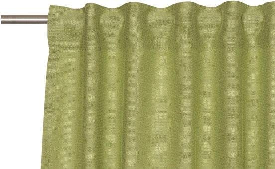 Esprit Vorhang Canvas (1 St), verdeckte Schlaufen, blickdicht, Maßanfertigung