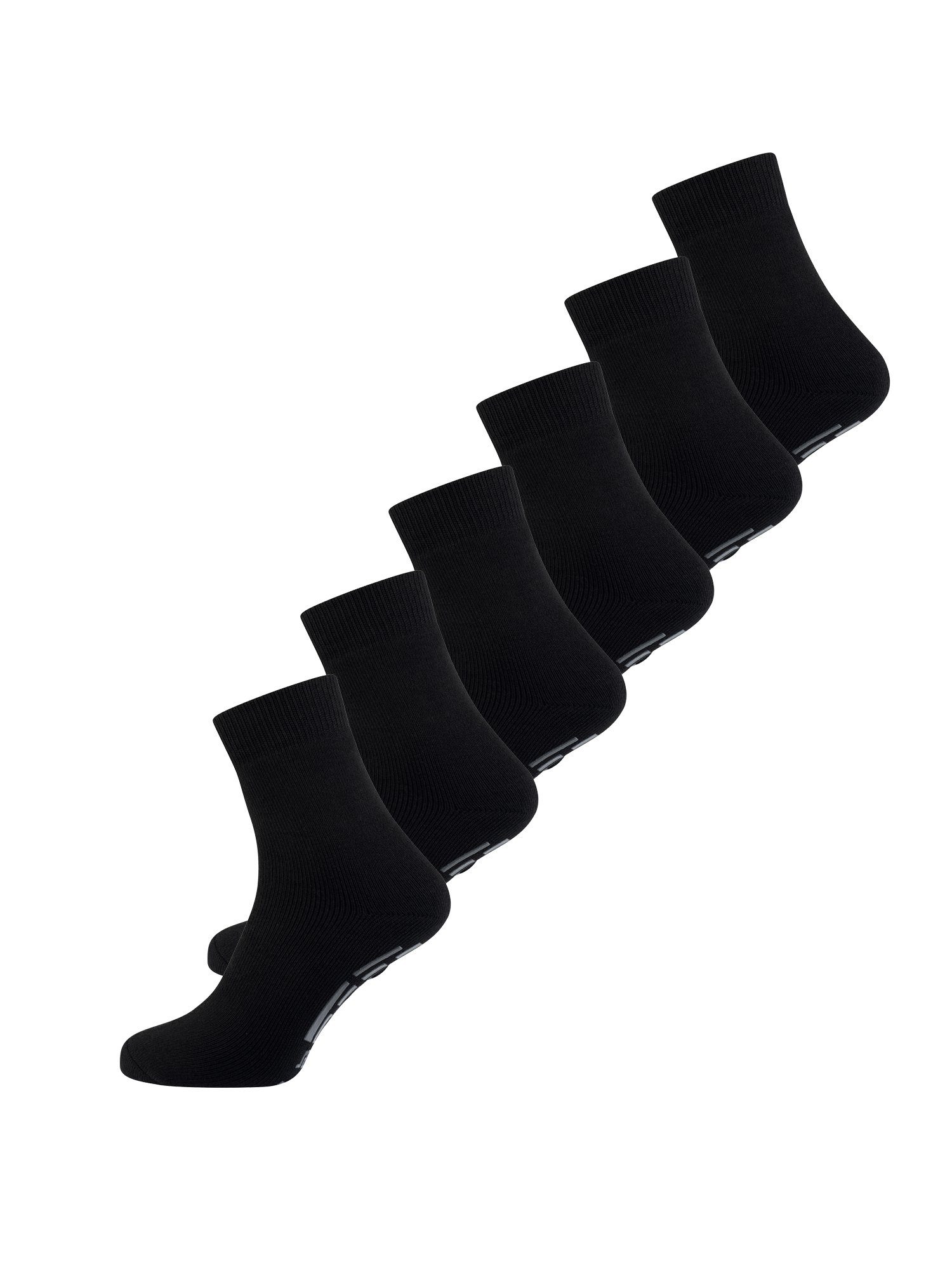 Nur Der Basicsocken (6-Paar) uni Socken Stopper günstig